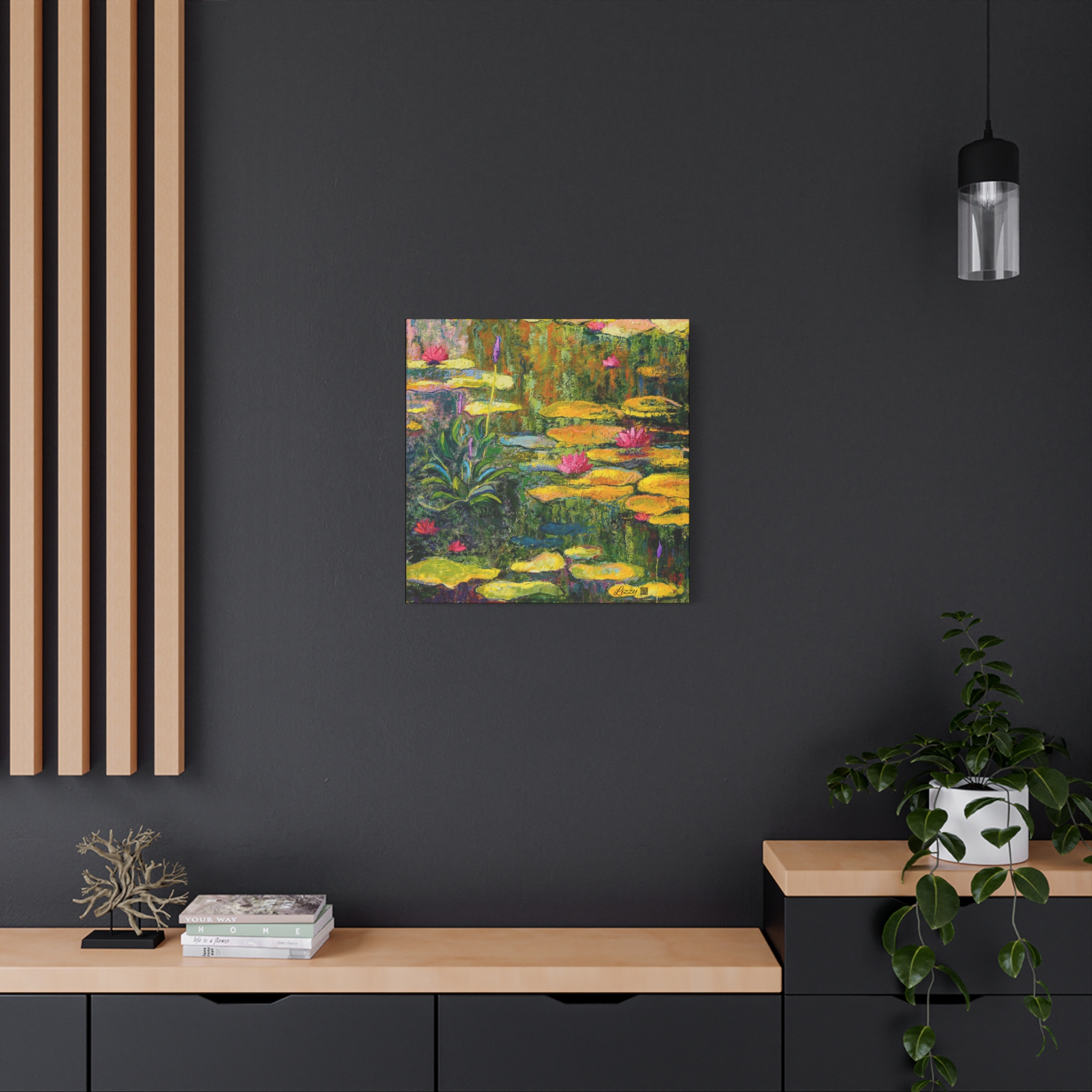 Canvas Print -Impressionistic Waterlilies - Image 20