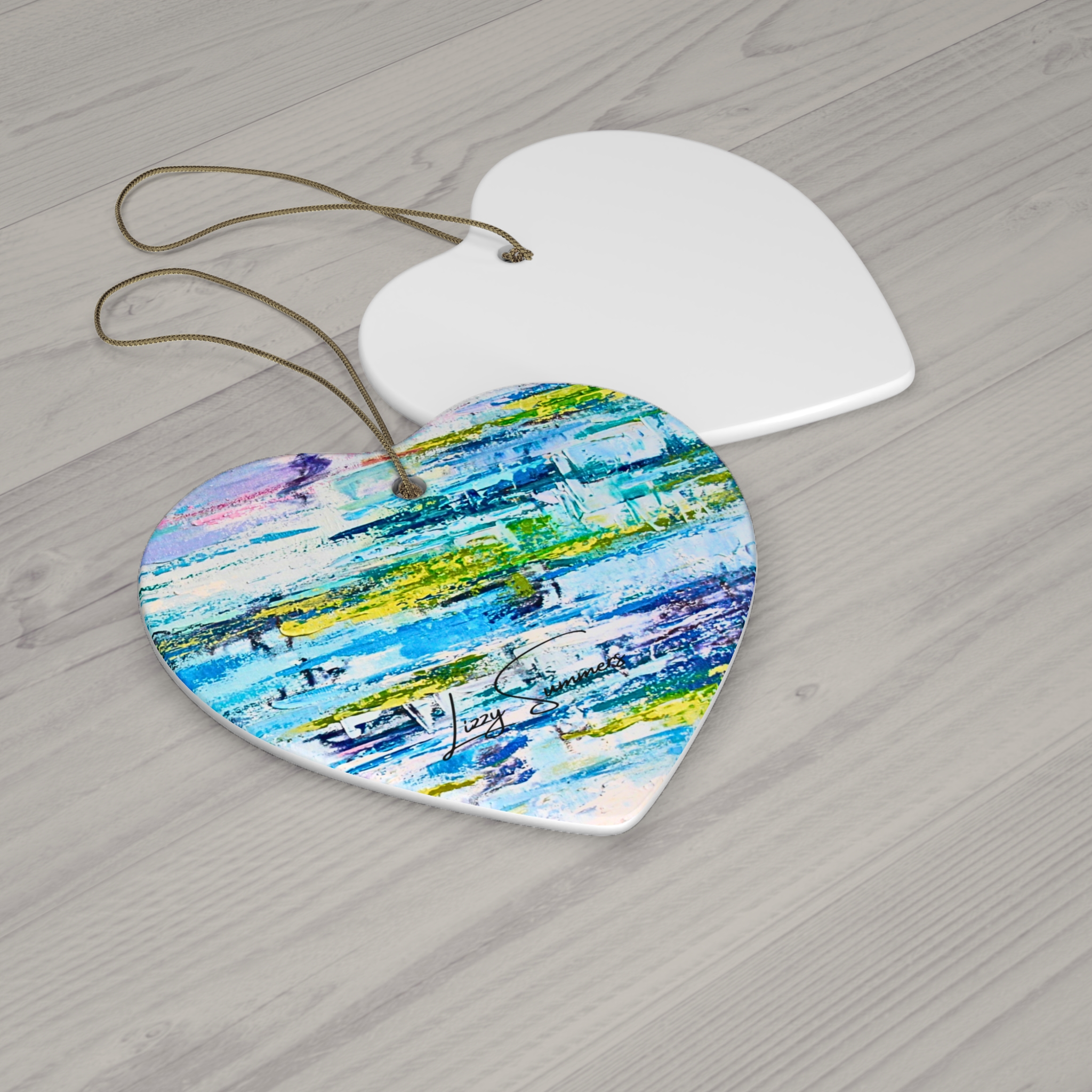 Ornament Blue 4 Shapes - Image 8