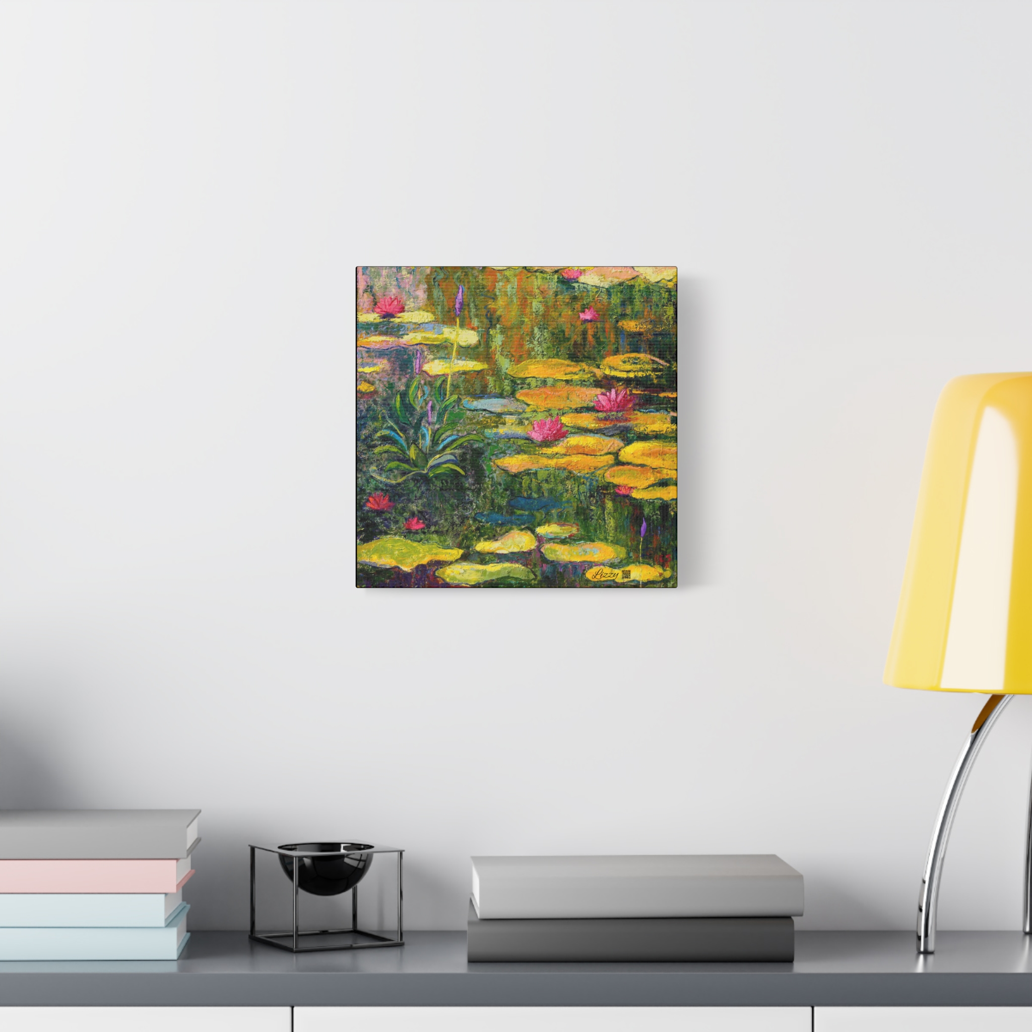 Canvas Print -Impressionistic Waterlilies - Image 11