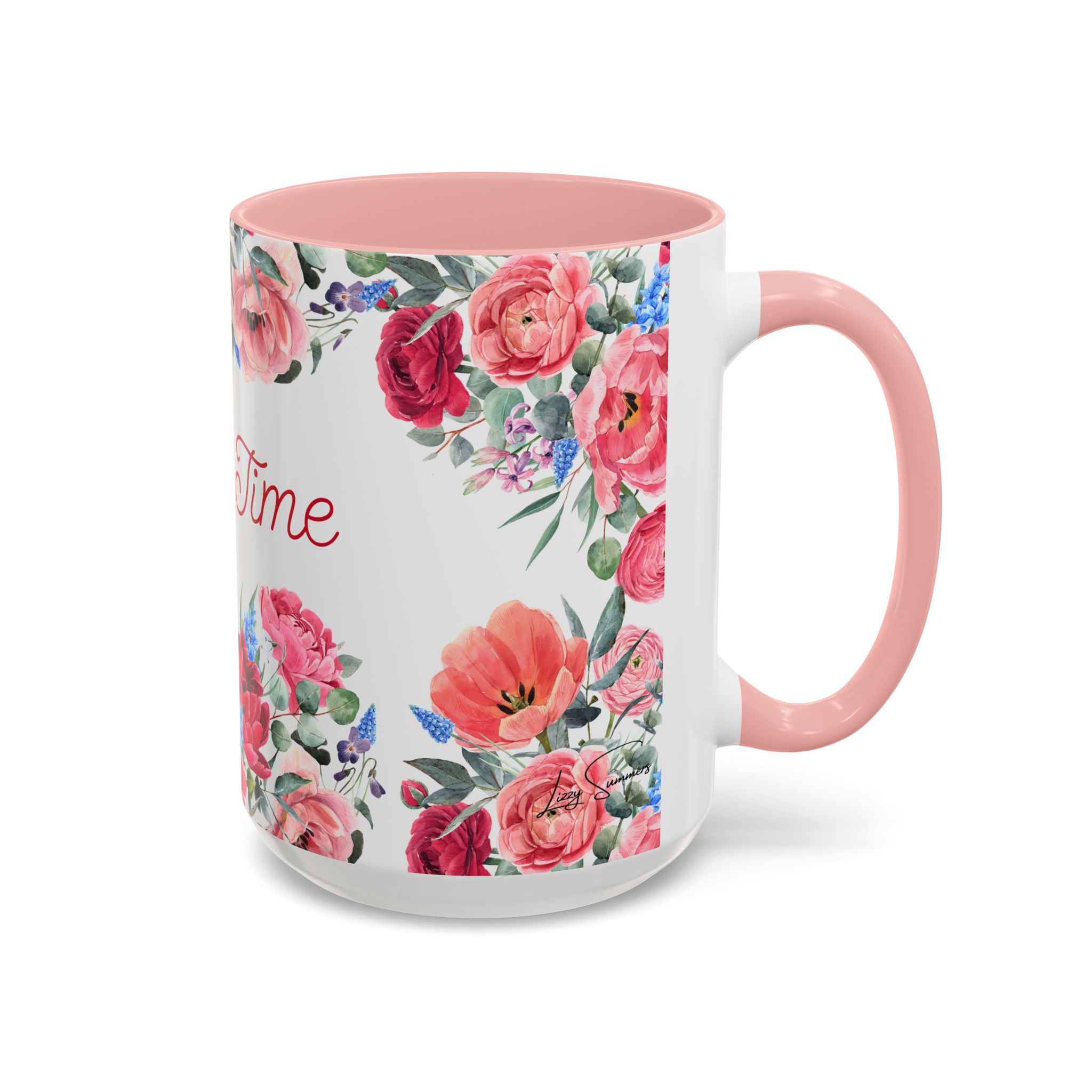 Coffee Mug Bloom Time Pink - Image 10
