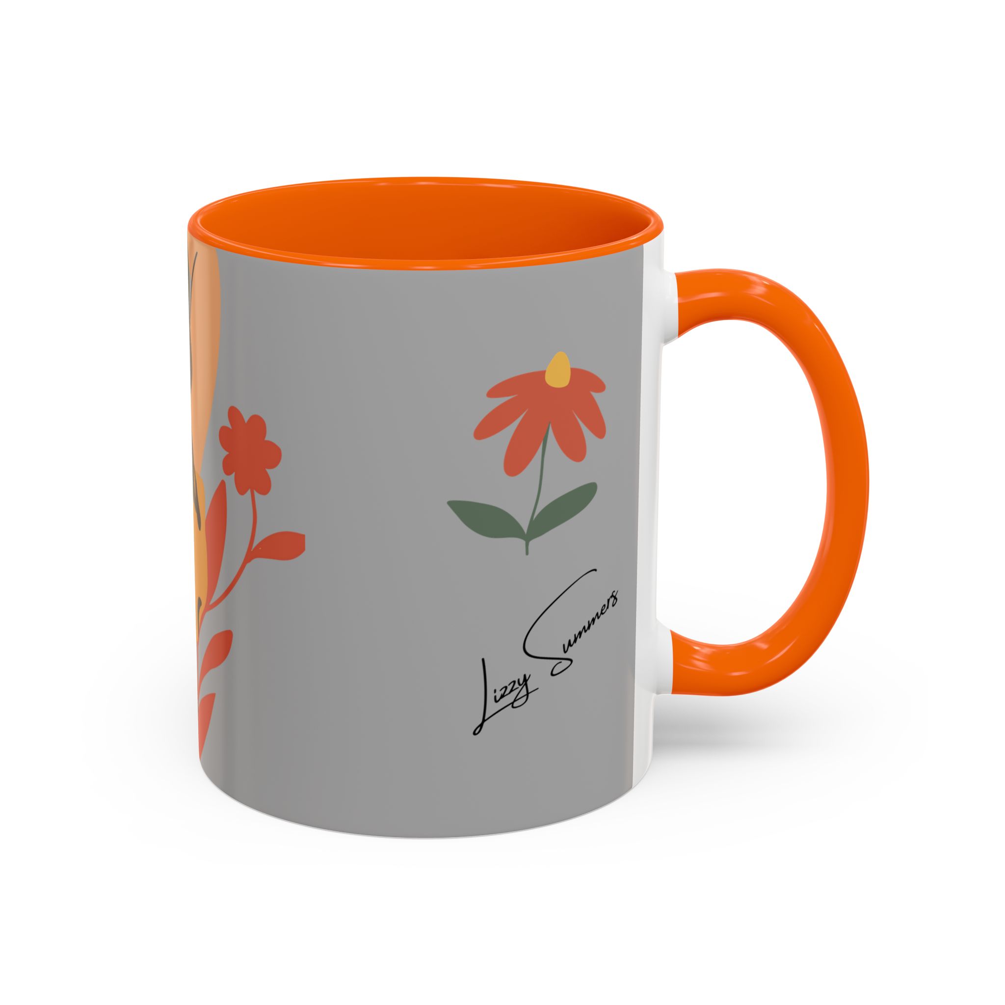Coffee Mug Lady Reflecting on Gre - Image 26