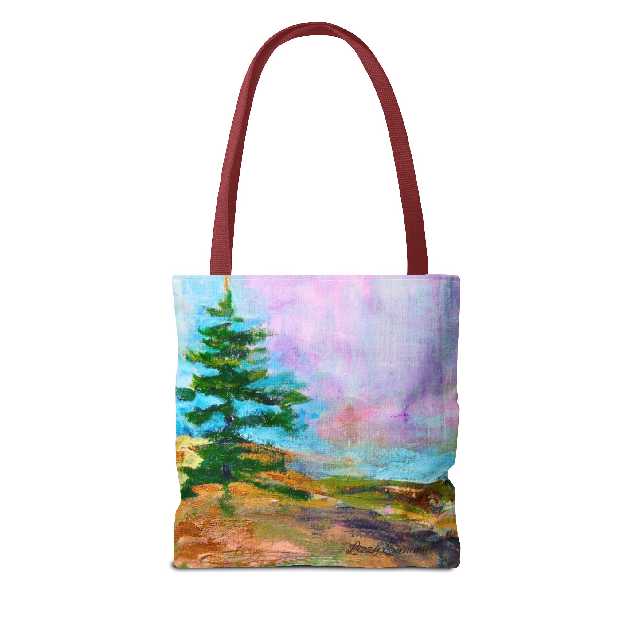 Nature-Inspired Tote Bag with Original Tree Painting by Elisabeth Summers - Image 14
