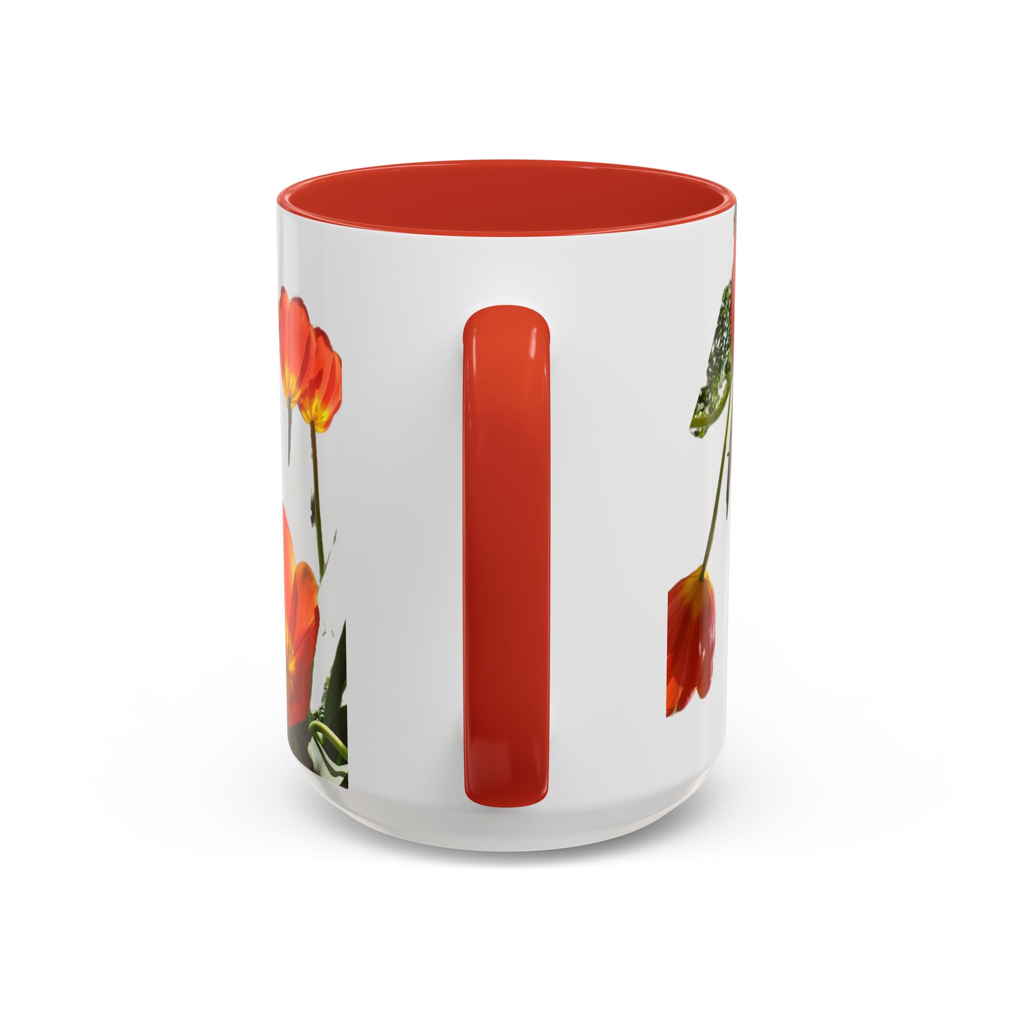 Coffee Mug Orange Tulips - Image 16