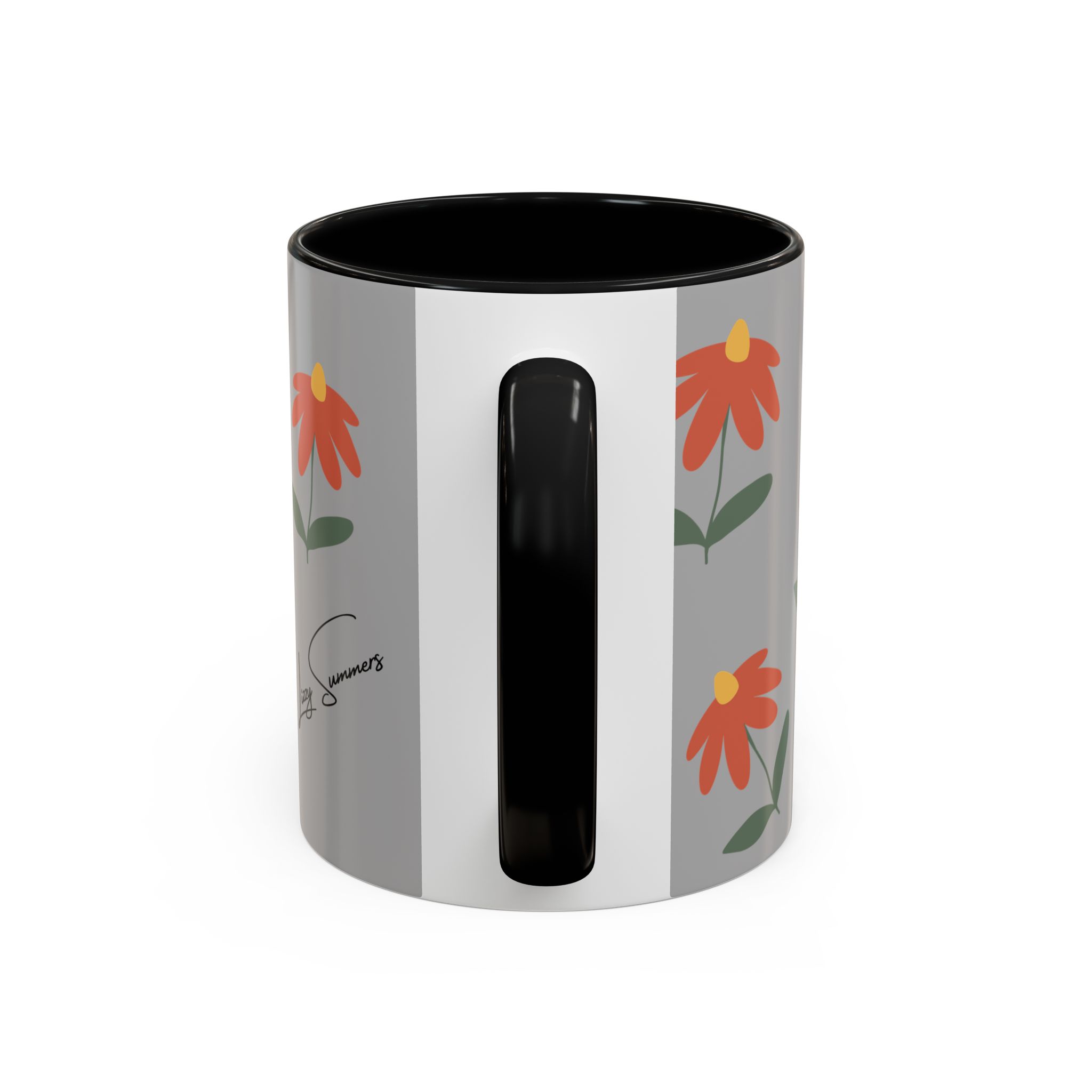 Coffee Mug Lady Reflecting on Gre - Image 4