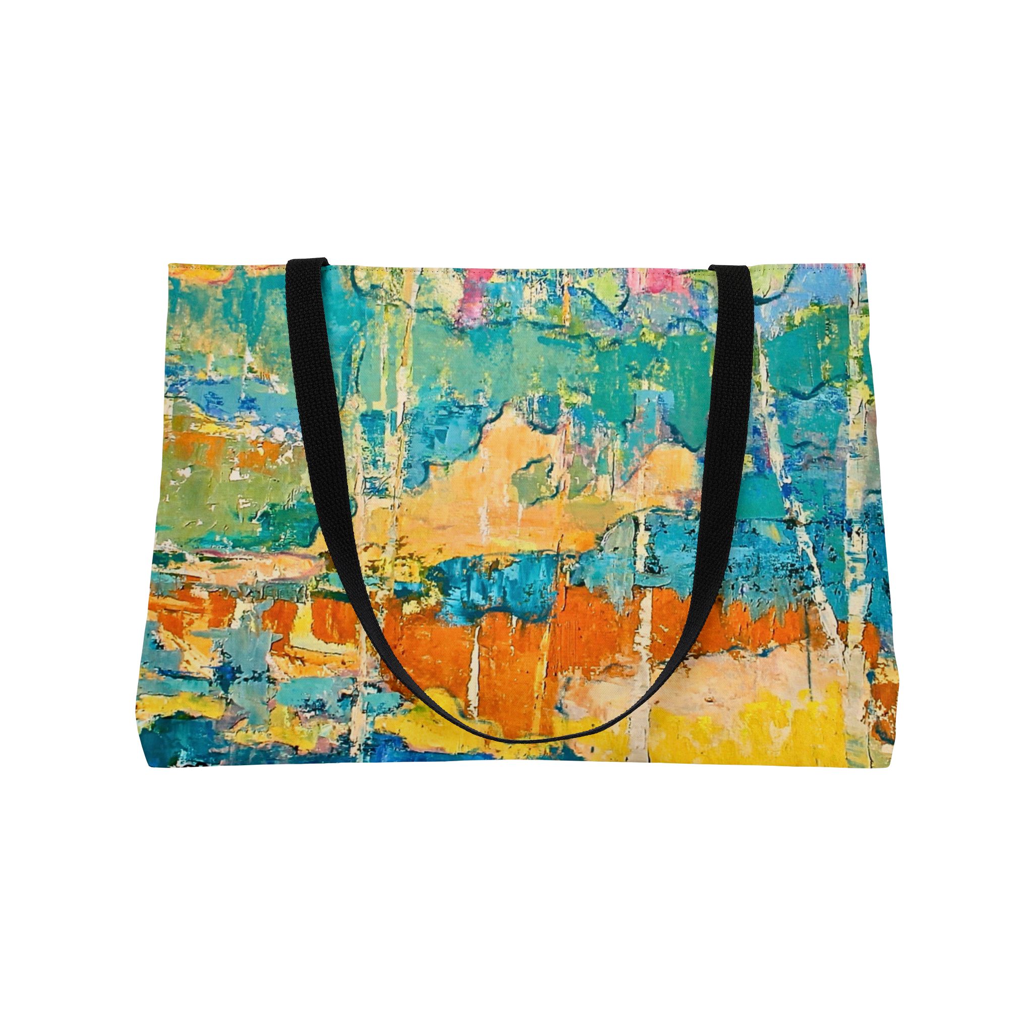 Color Pop Landscape Weekender Tote Bag - Image 4
