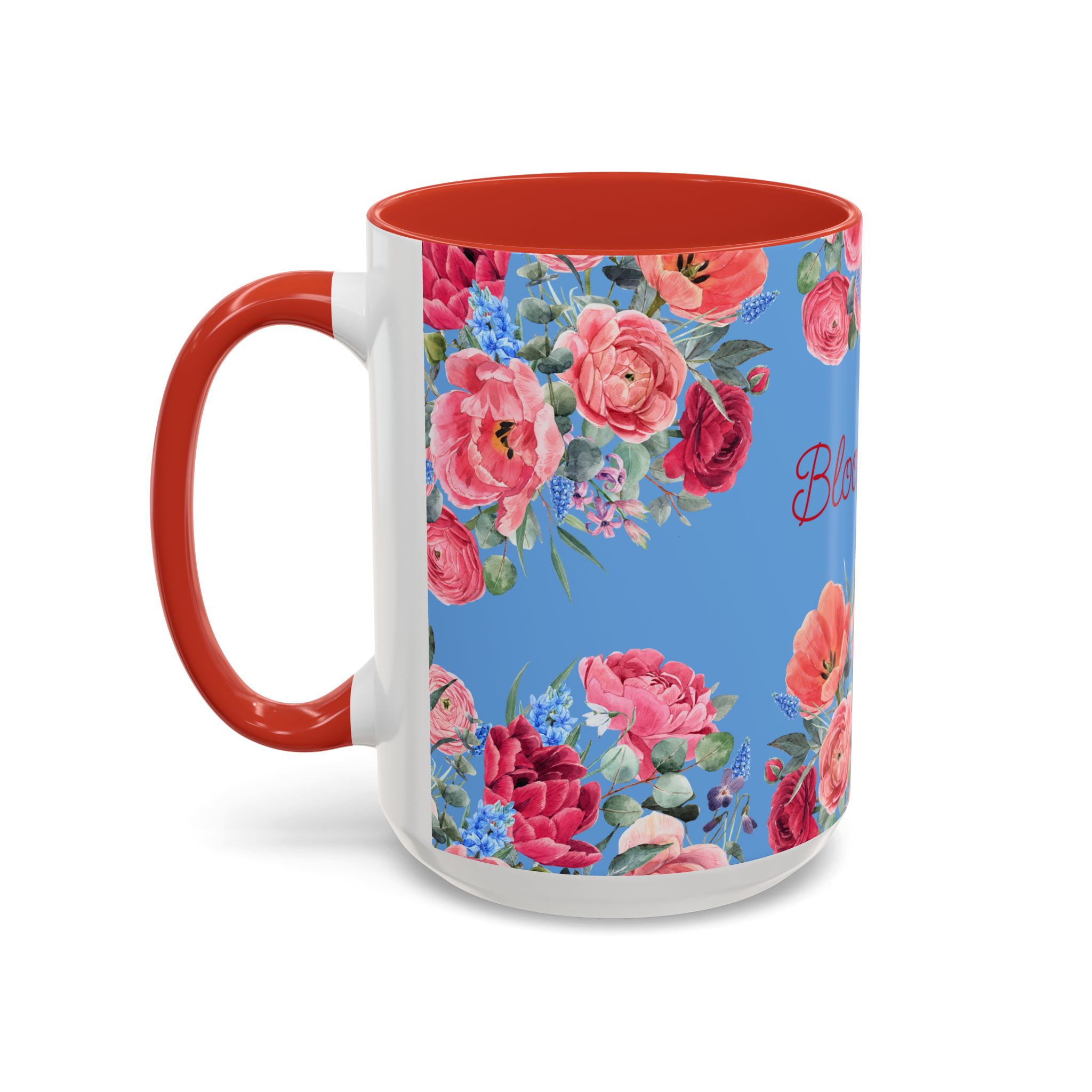 Coffee Mug  Bloom Time Blue - Image 23
