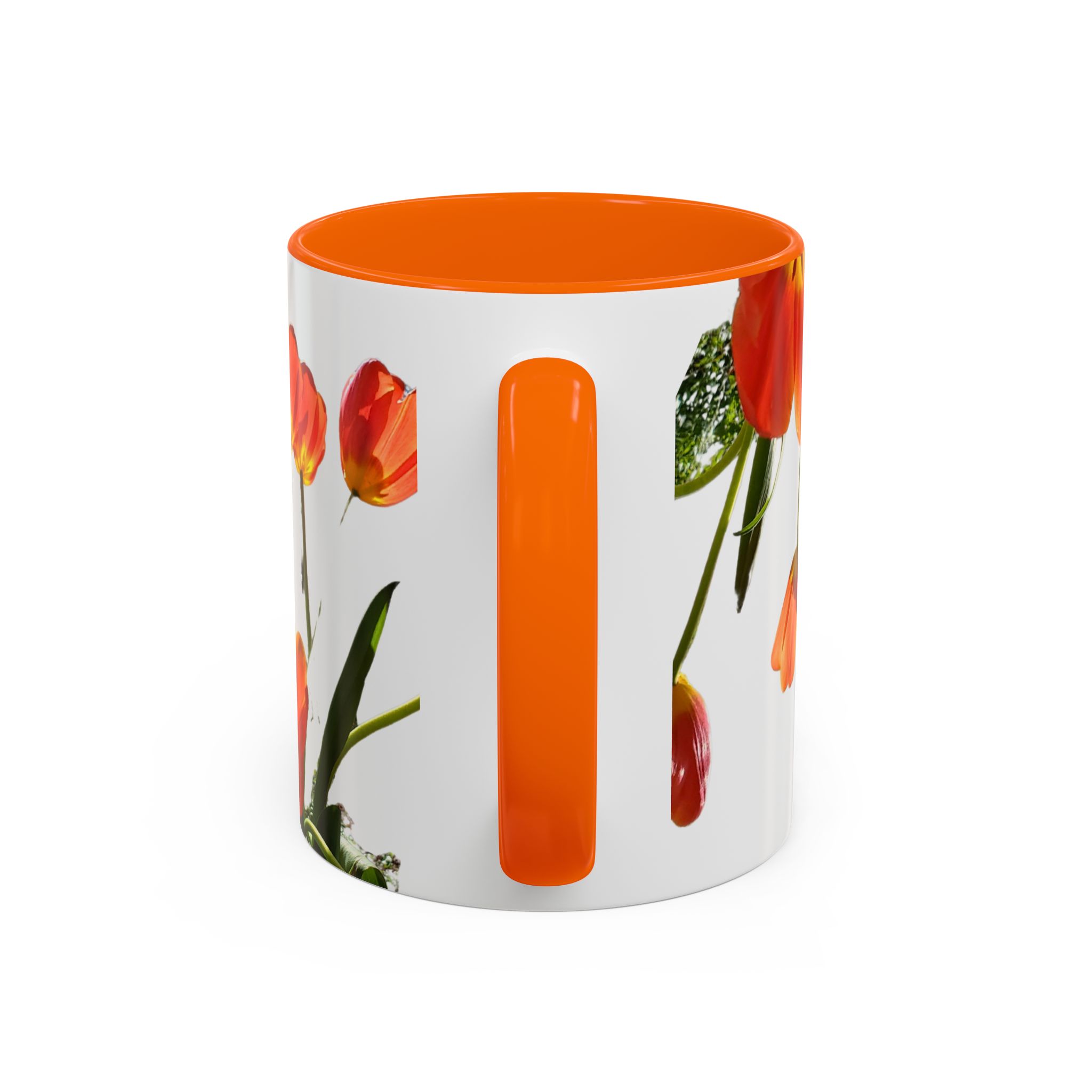 Coffee Mug Orange Tulips - Image 20