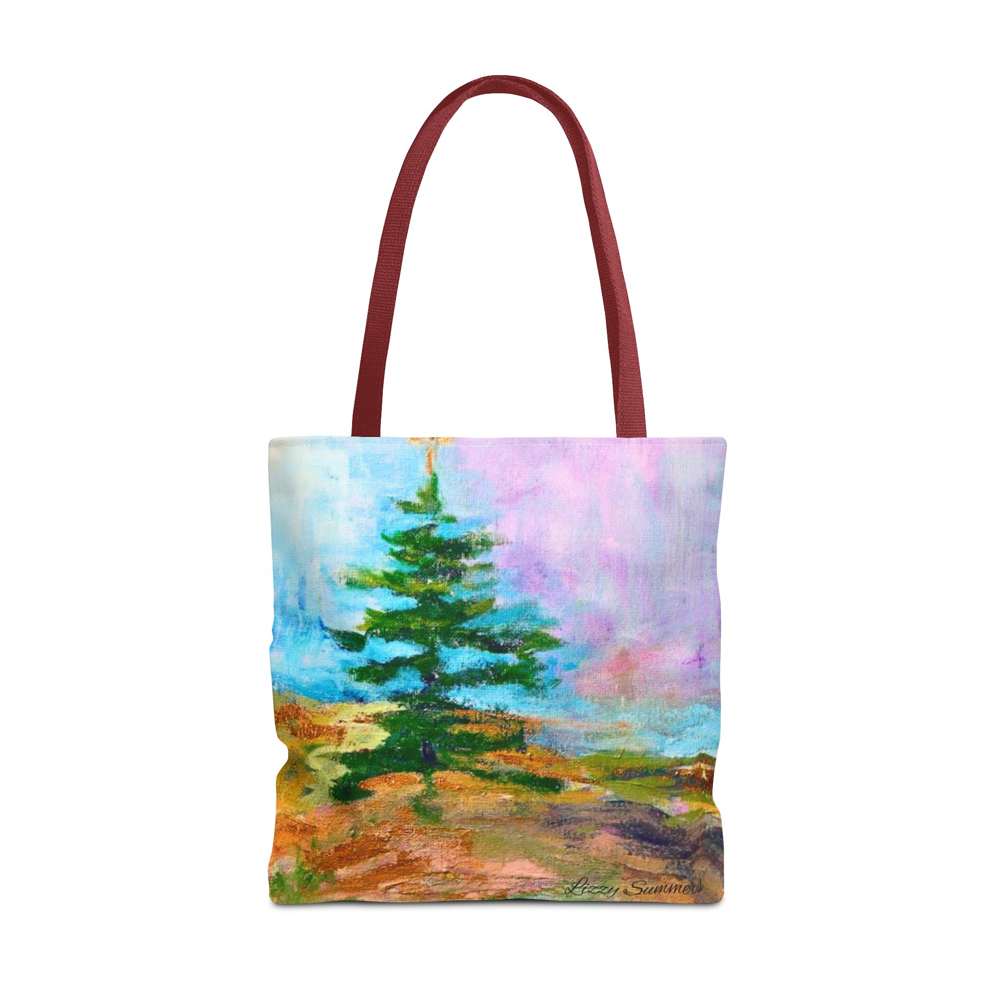 Nature-Inspired Tote Bag with Original Tree Painting by Elisabeth Summers - Image 21