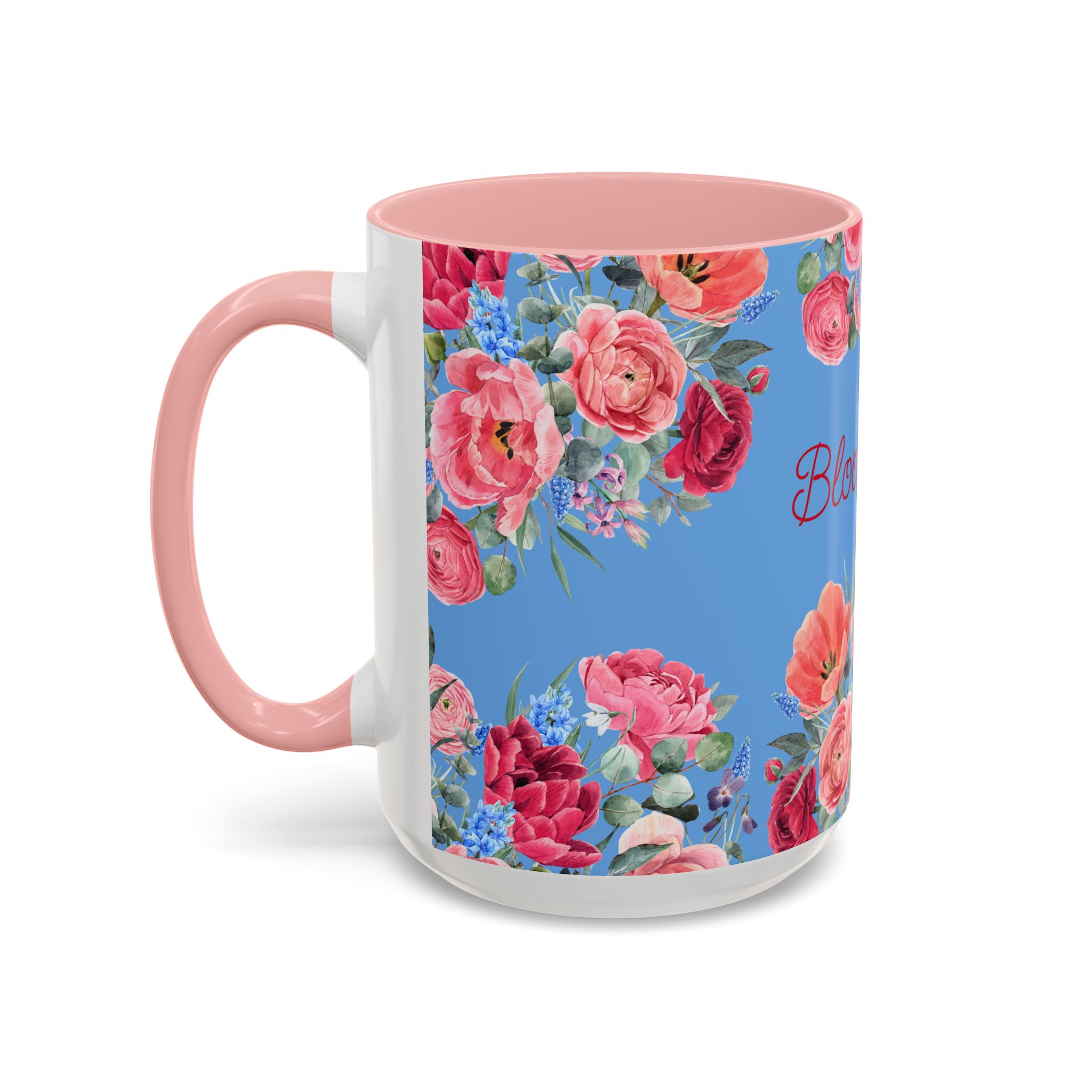 Coffee Mug  Bloom Time Blue - Image 19