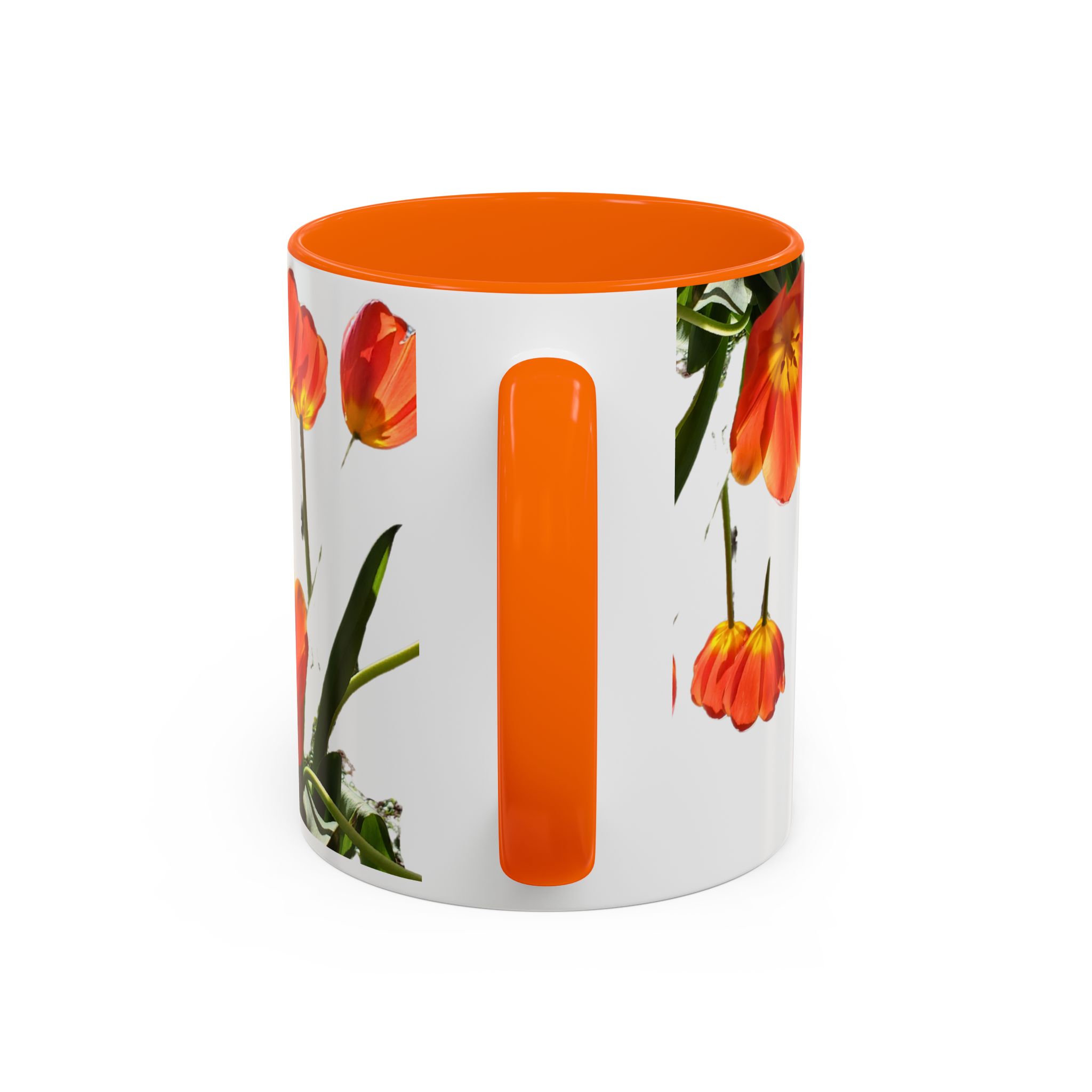 Coffee Mug Tulips on White - Image 20
