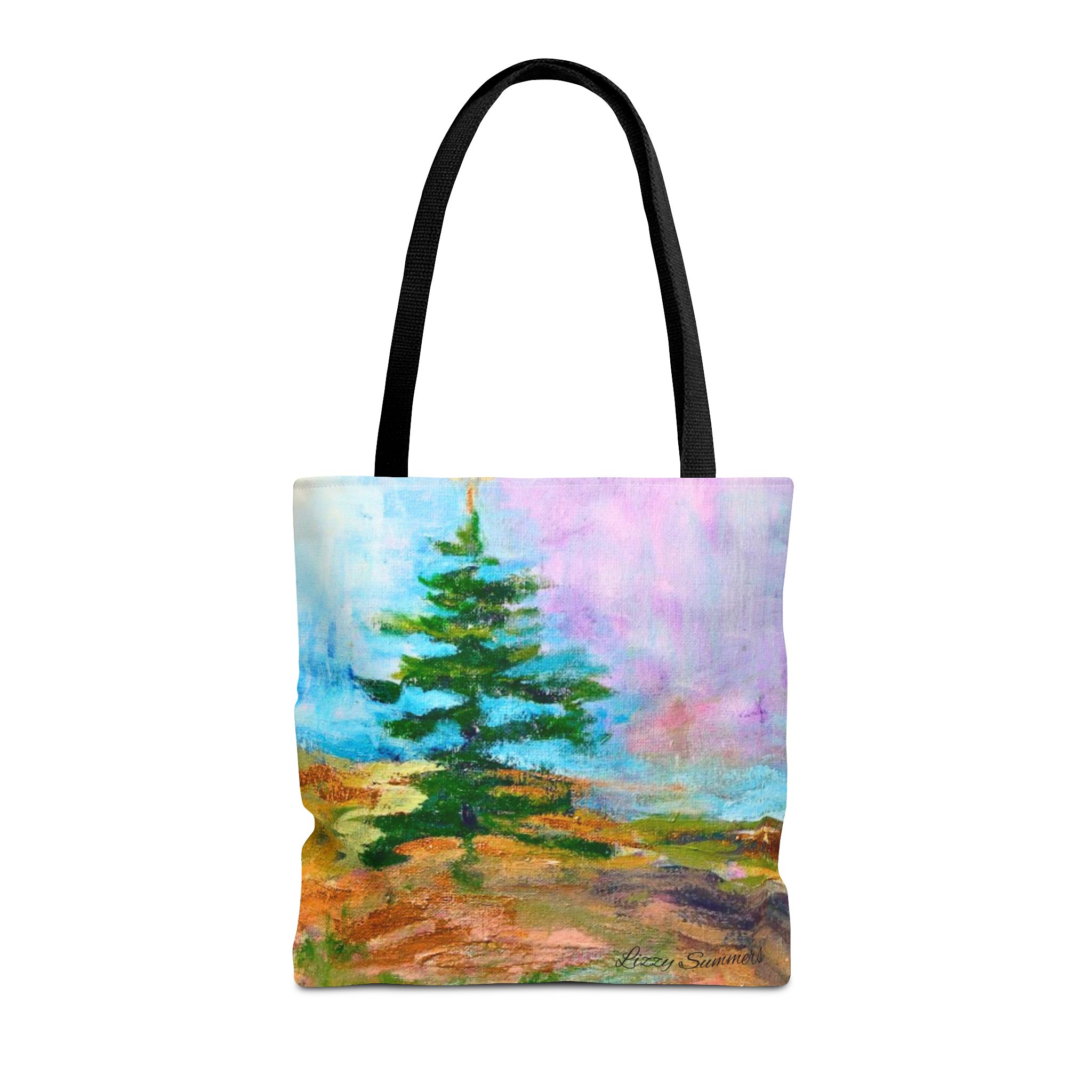 Nature-Inspired Tote Bag with Original Tree Painting by Elisabeth Summers - Image 5