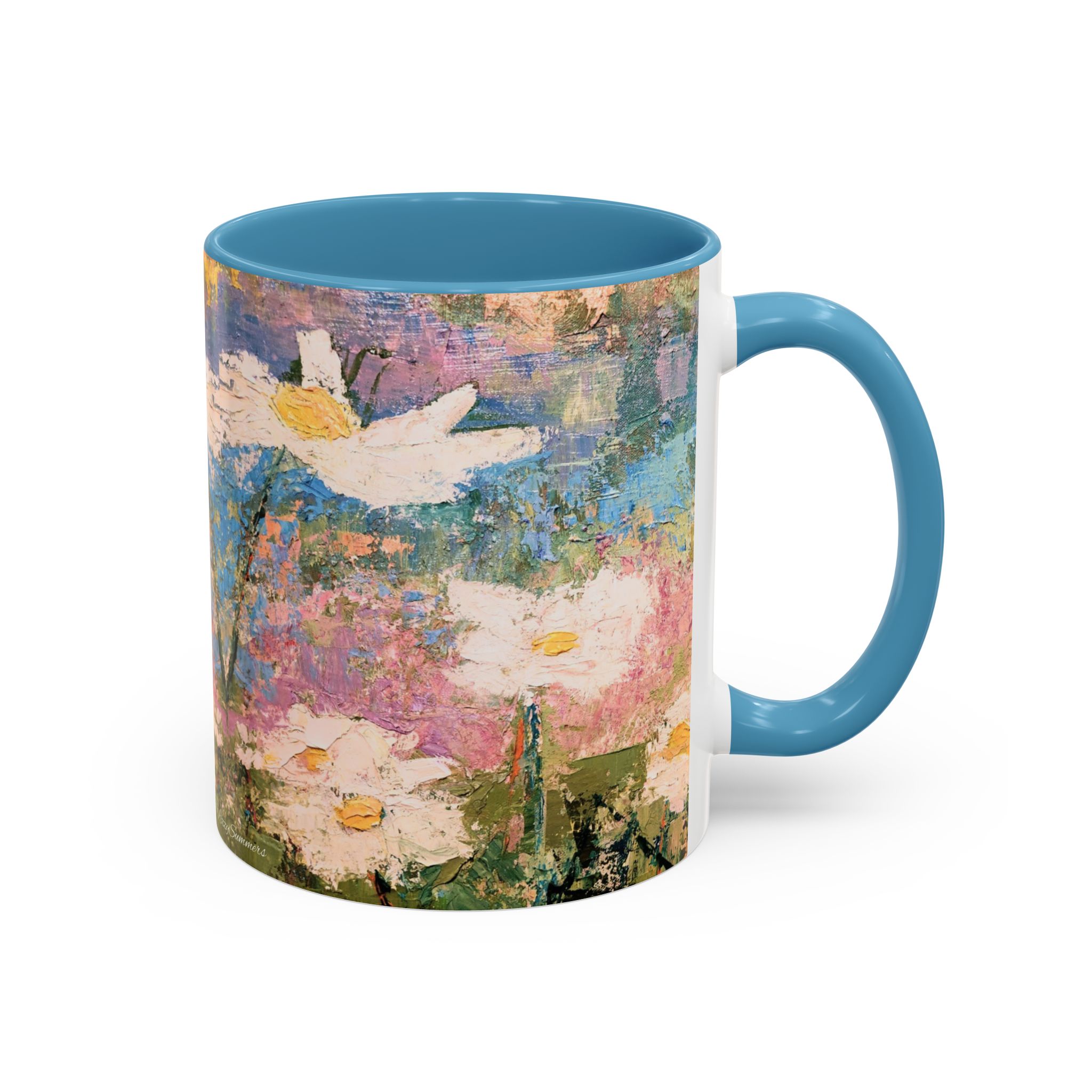 Painted Daisies Accent Coffee Mug - Image 26