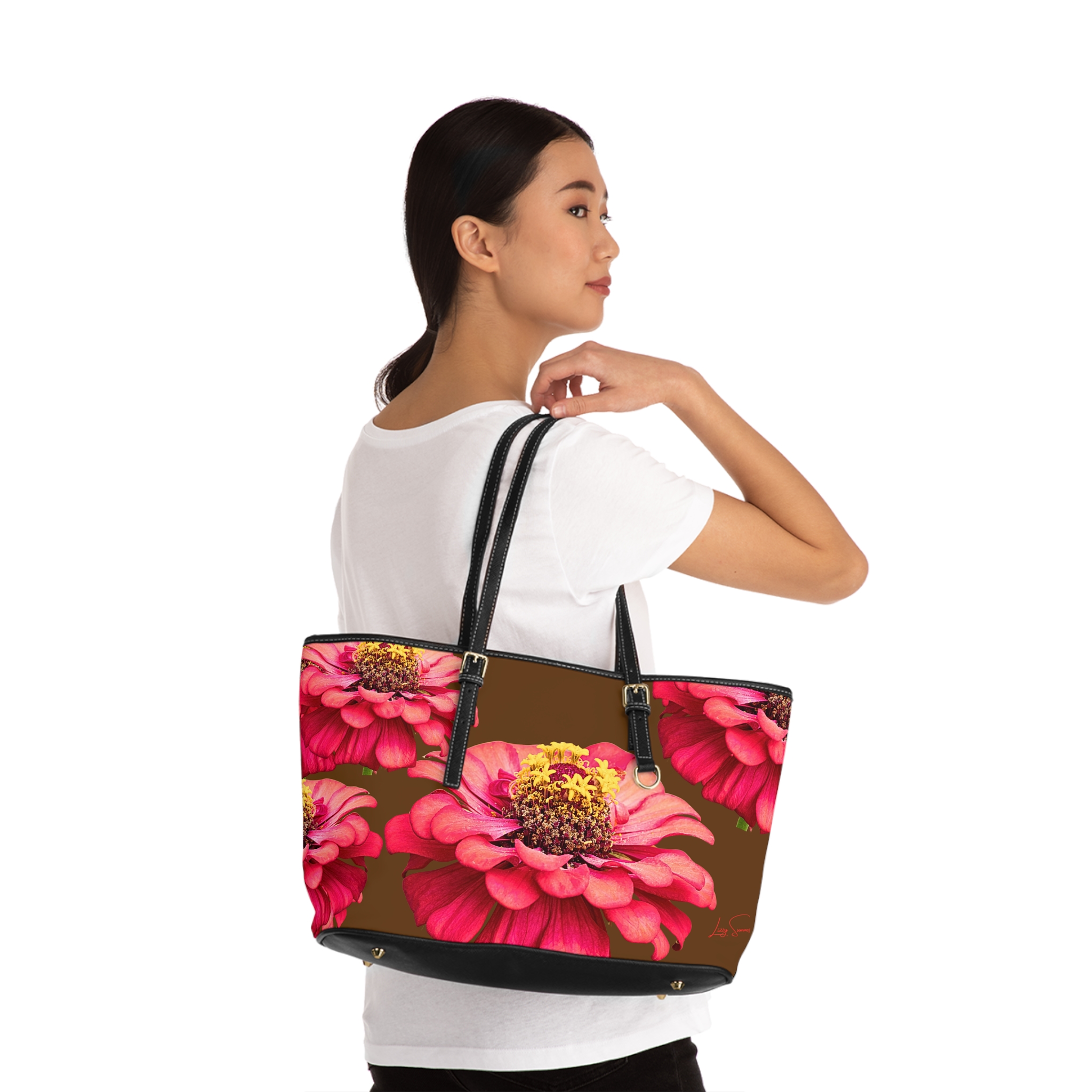 Shoulder Bag Pink Zinnia - Image 4