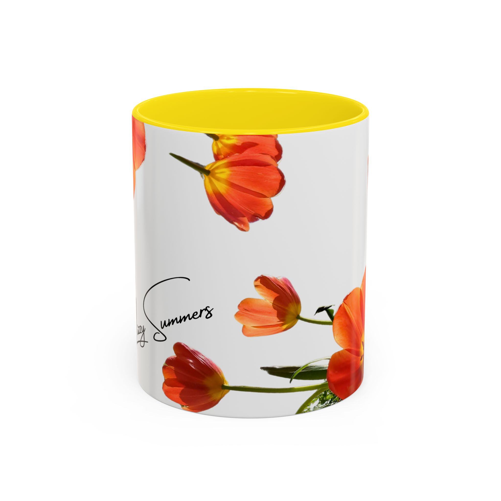 Coffee Mug Orange Tulips - Image 21