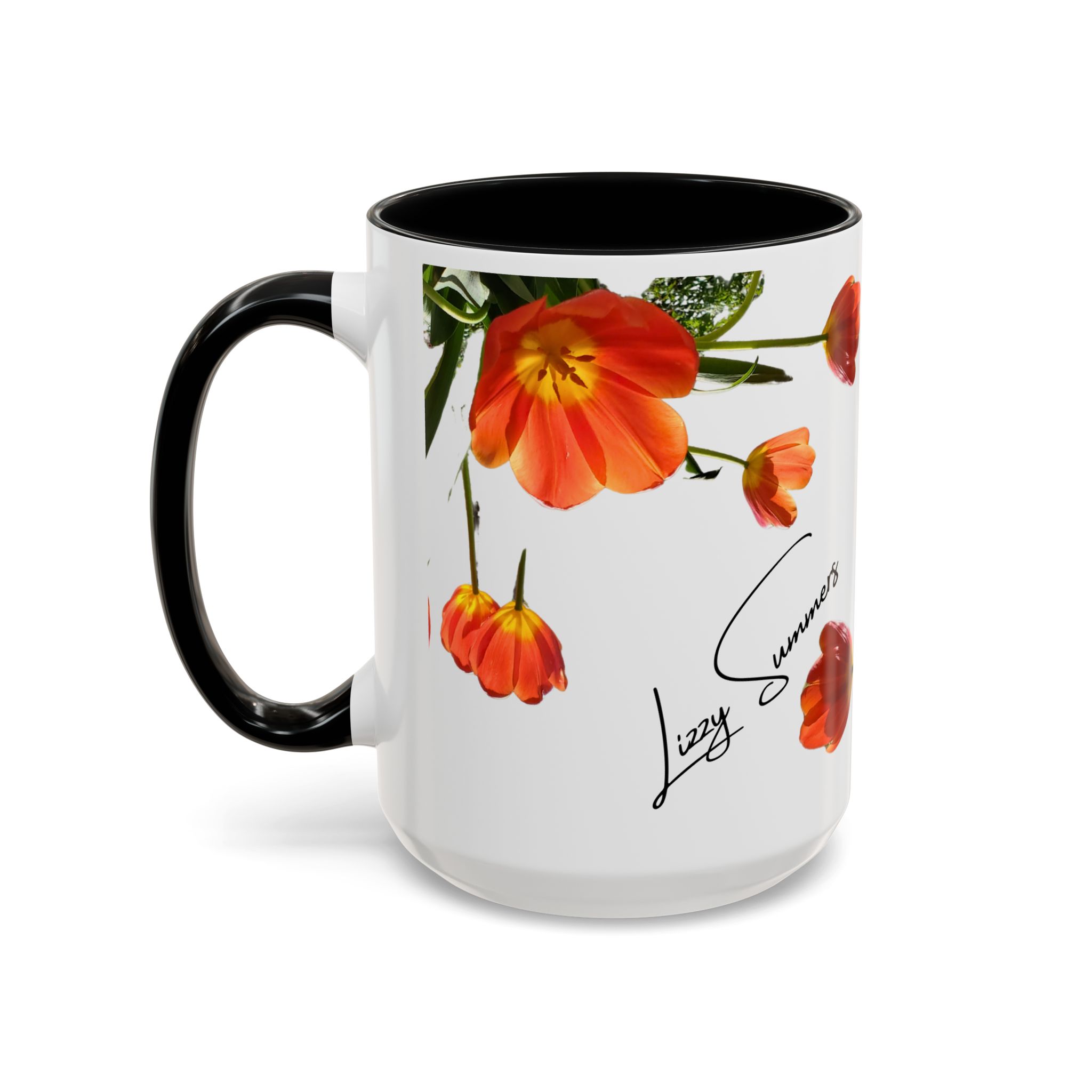 Coffee Mug Tulips on White - Image 11