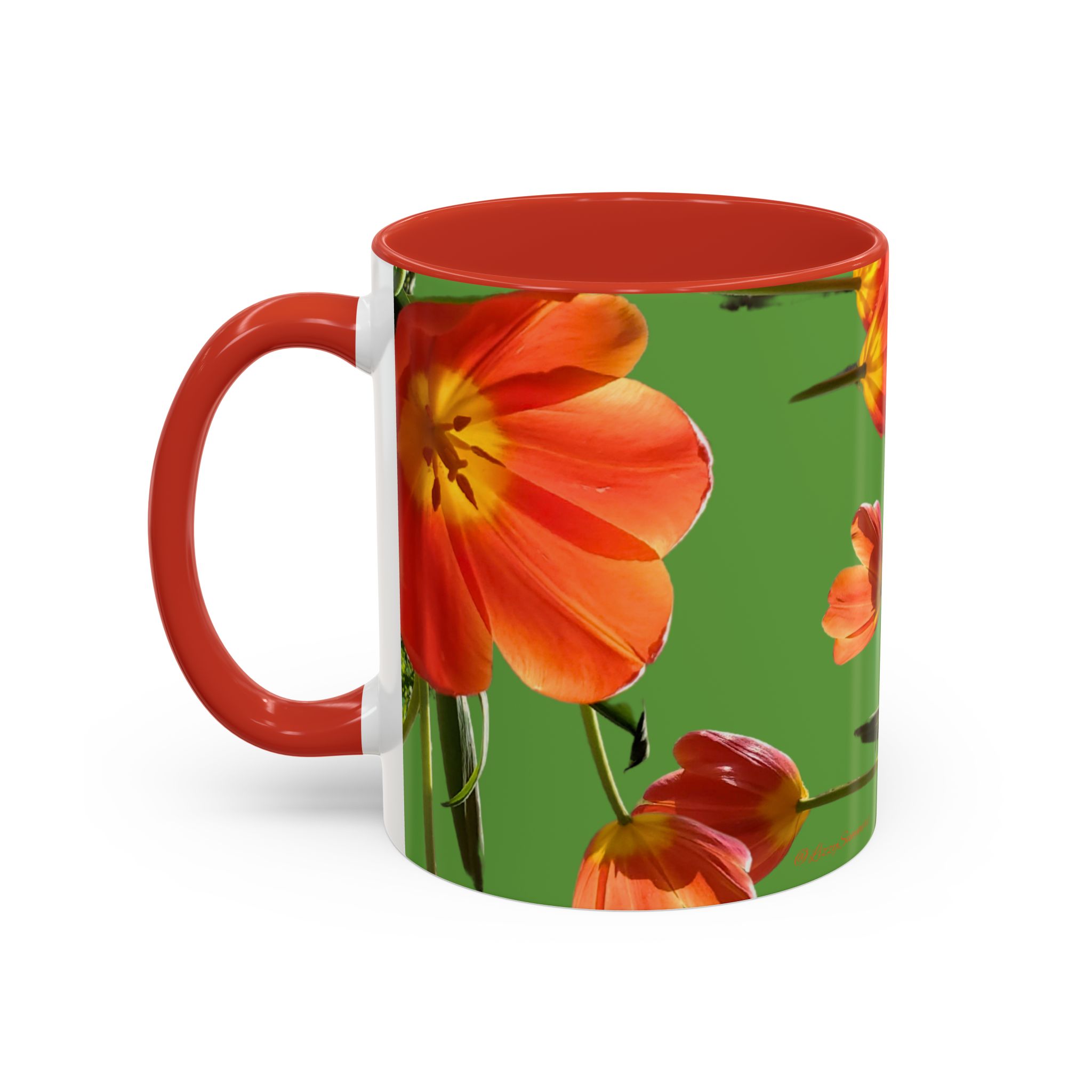 Mug, Floral Coffee Cup Gift, Spring Flower Tea Mug, Cute Kitchen Decor, Mother's Day Present, Teacher Appreciation Gift - Image 7