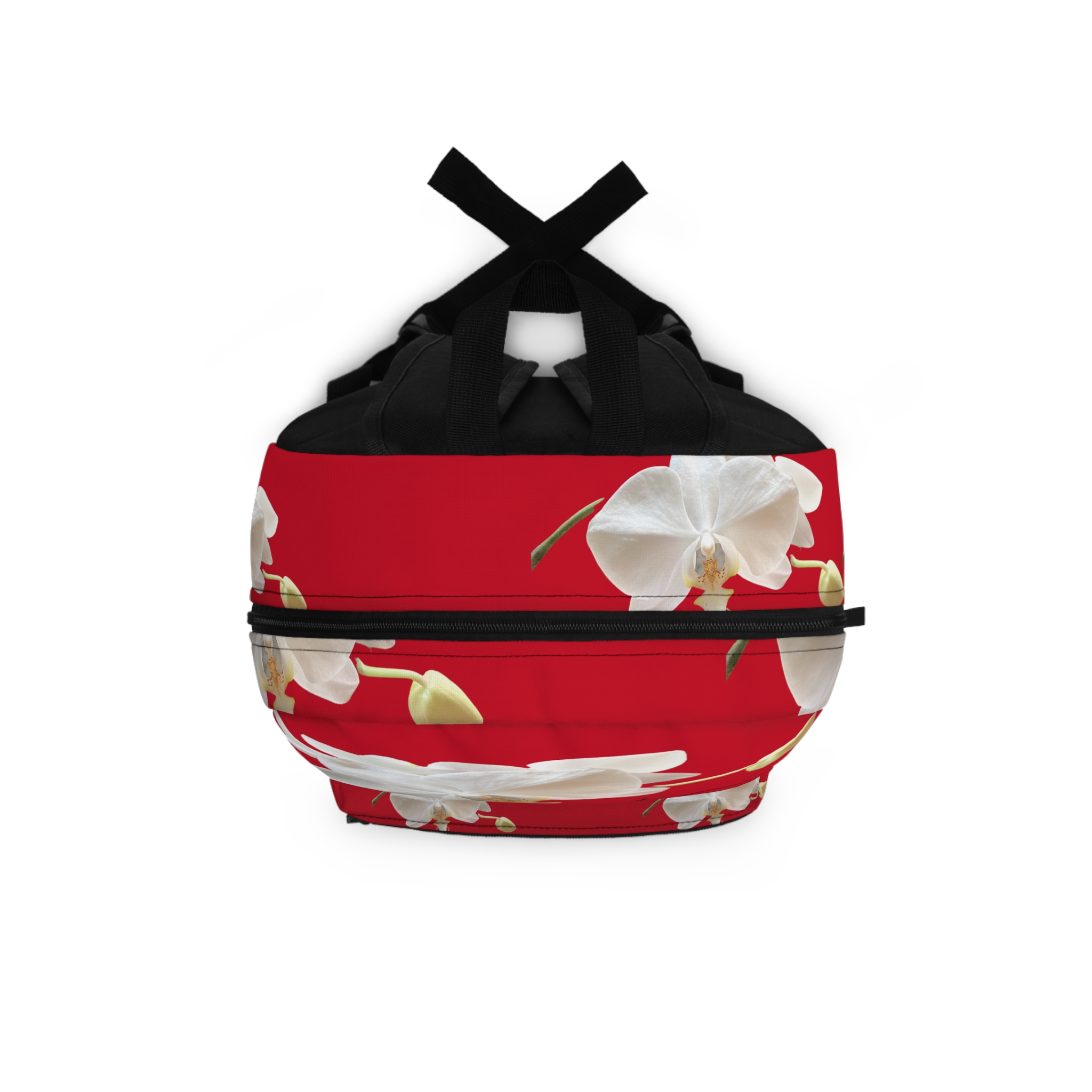 Orchid on Red Backpack - Image 4