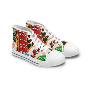 Christmas Tree Cookies High Top Sneakers