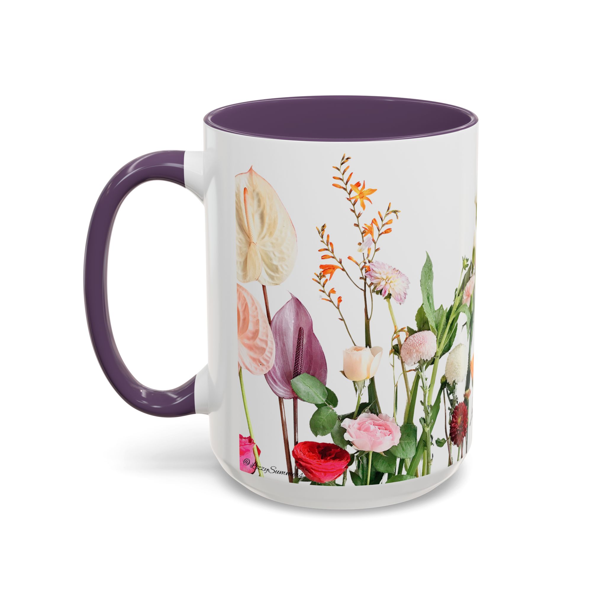 Coffee Mug Bouquet of Flowers - Image 59