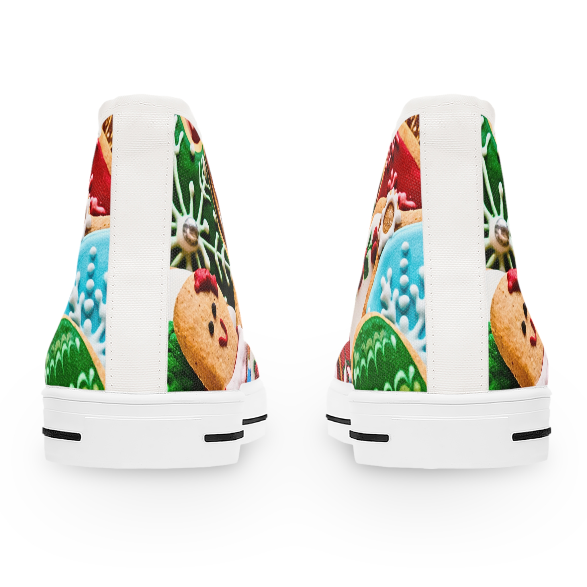 Christmas Tree Cookies High Top Sneakers - Image 3