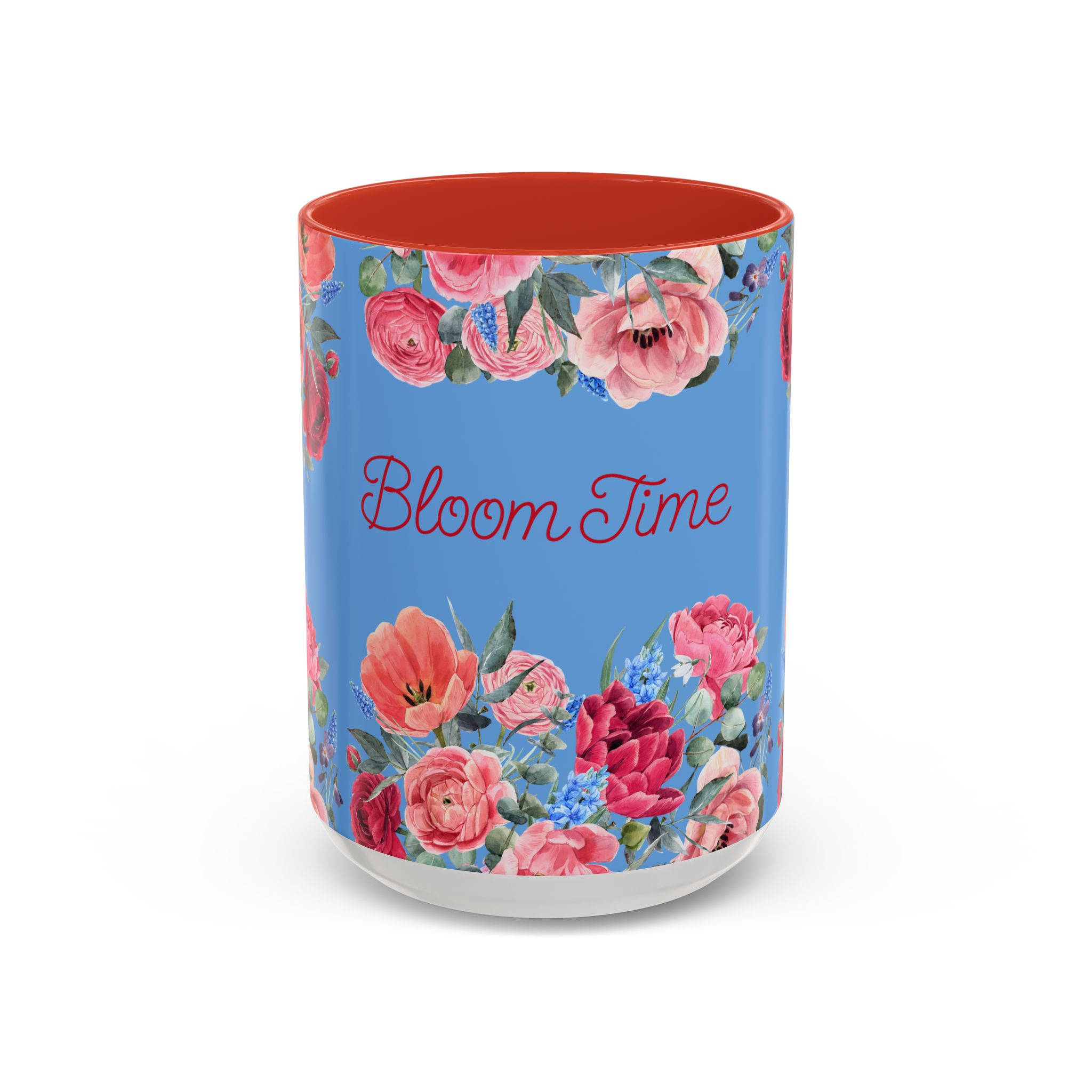 Coffee Mug  Bloom Time Blue - Image 21