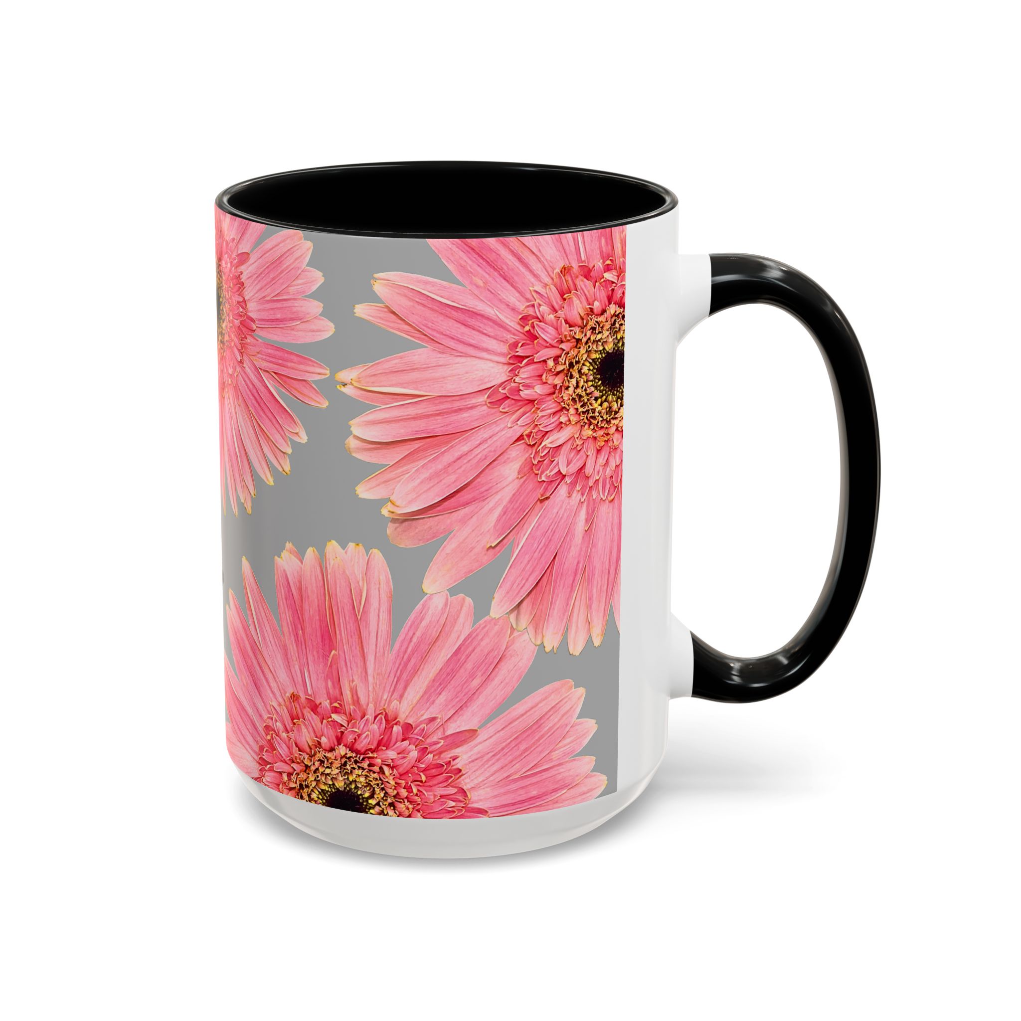 Coffee Mug Pink Flower - Image 10