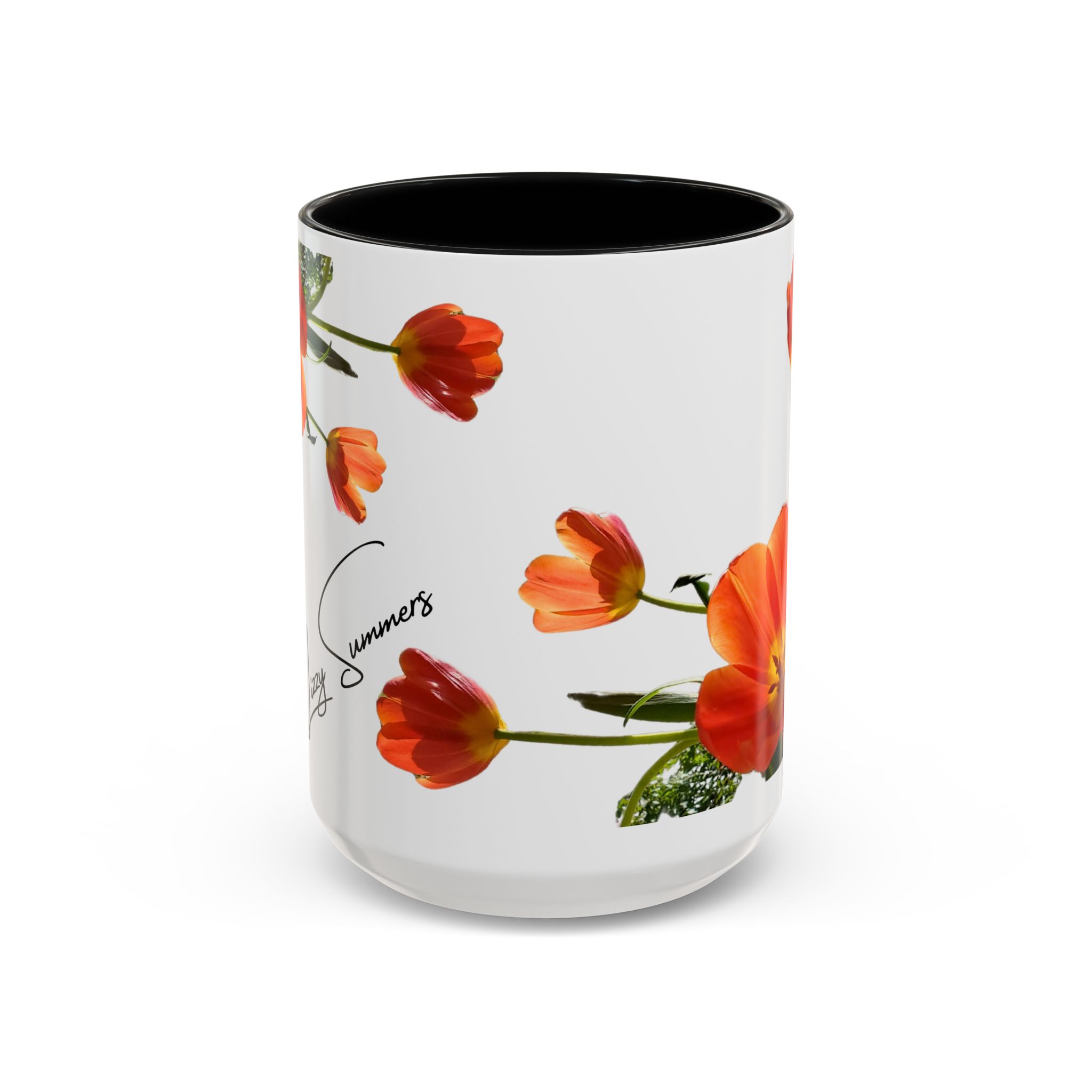 Coffee Mug Tulips on White - Image 9