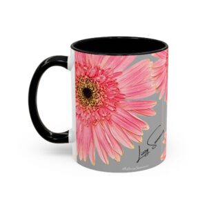 Coffee Mug Pink Flower