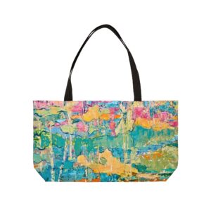 Color Pop Landscape Weekender Tote Bag