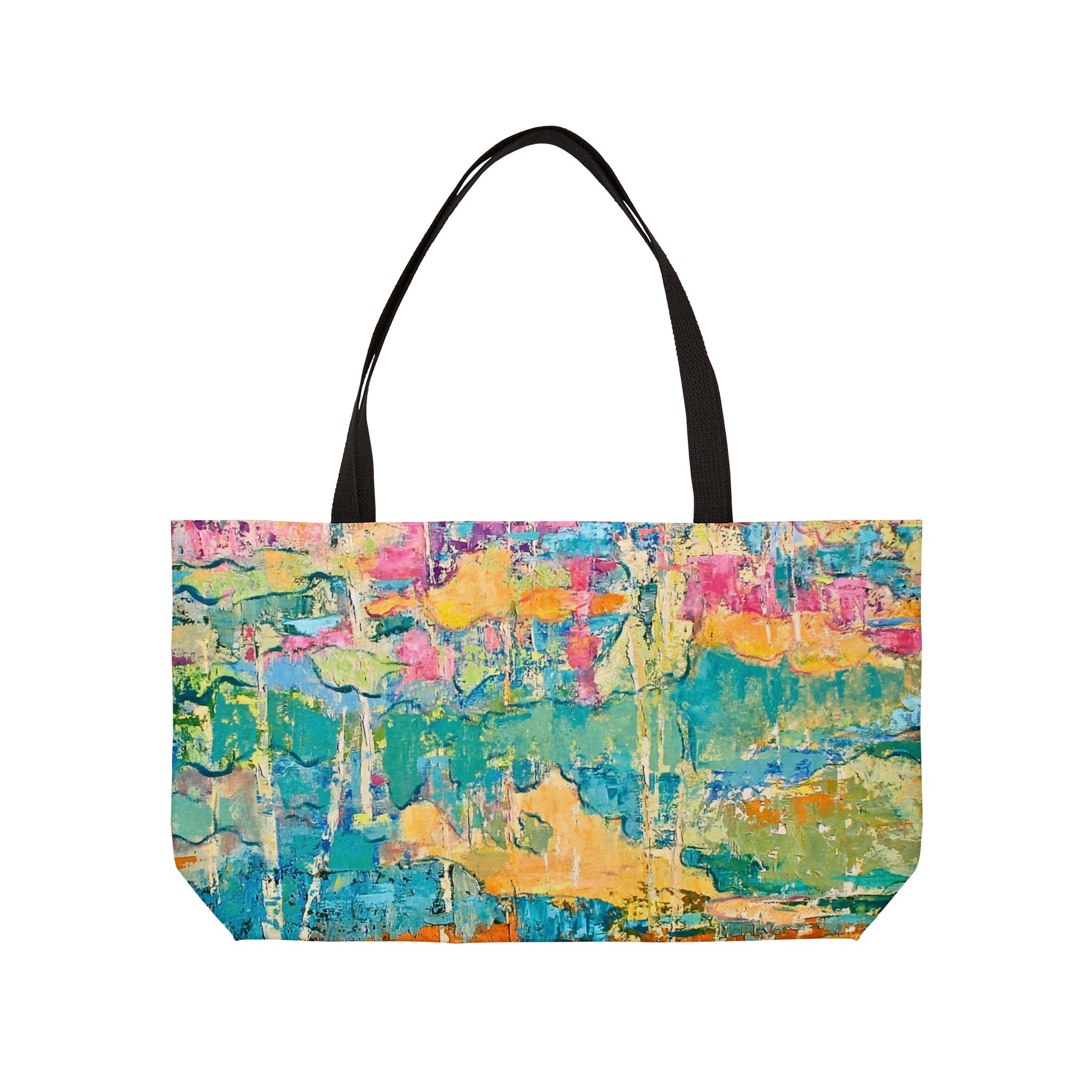 Color Pop Landscape Weekender Tote Bag