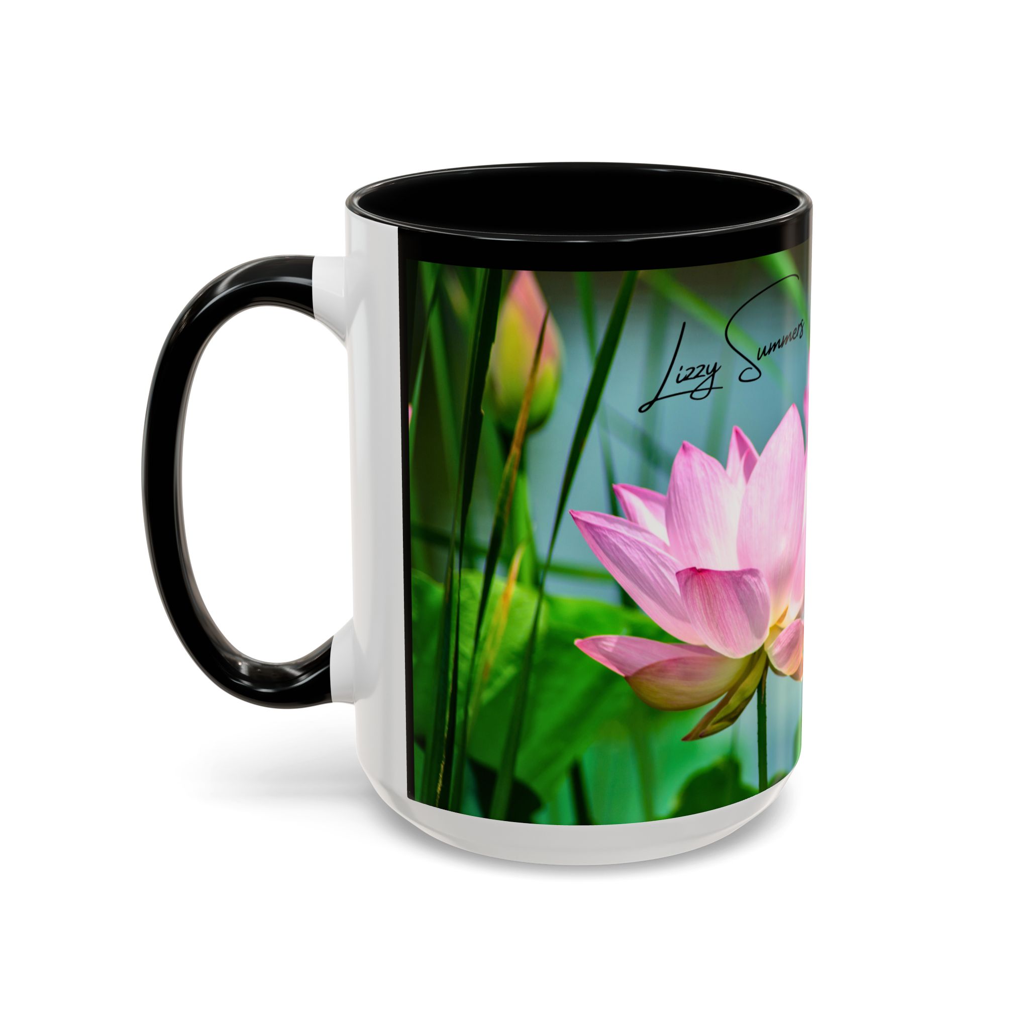 Coffee Mug Lilly on Black - Image 7