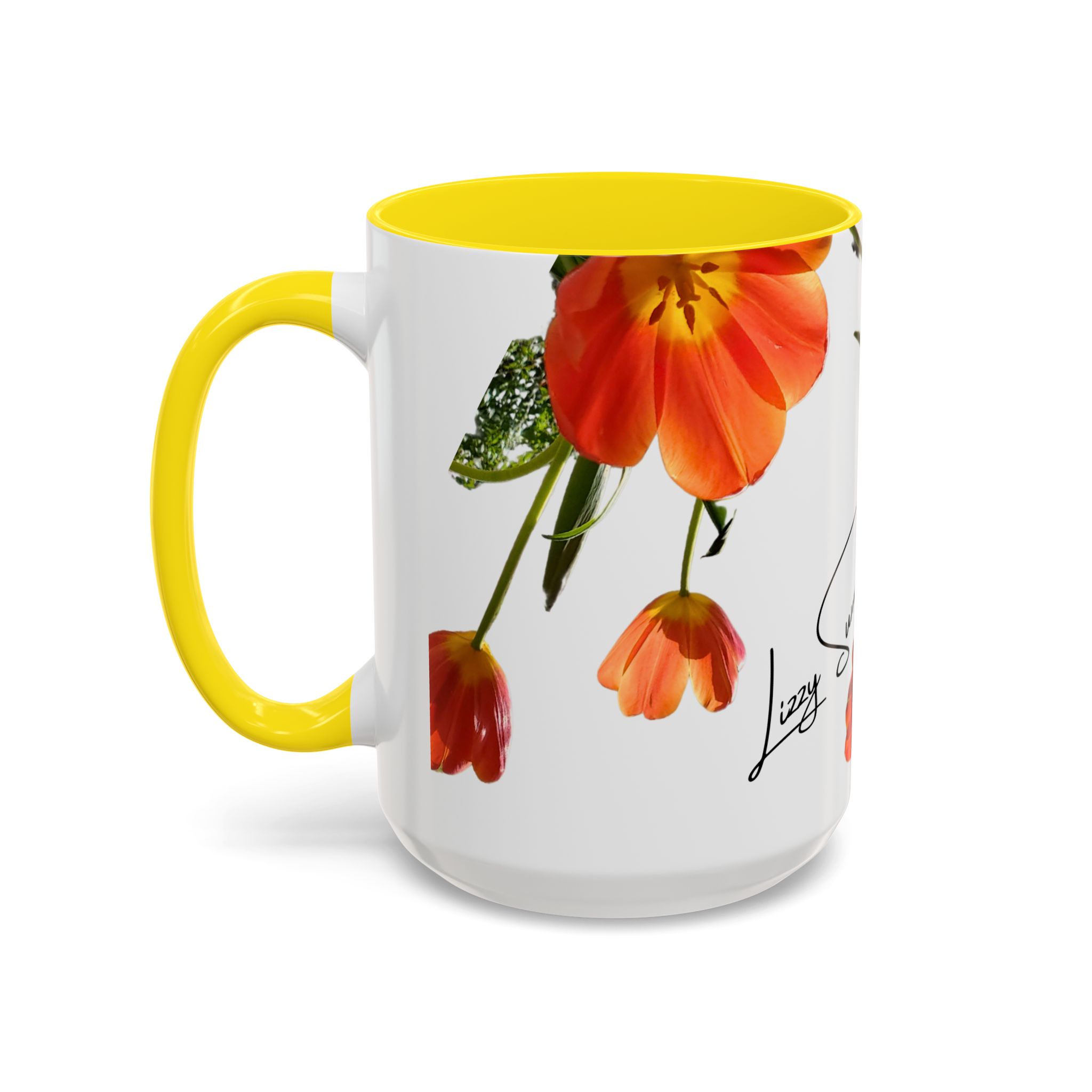 Coffee Mug Orange Tulips - Image 31