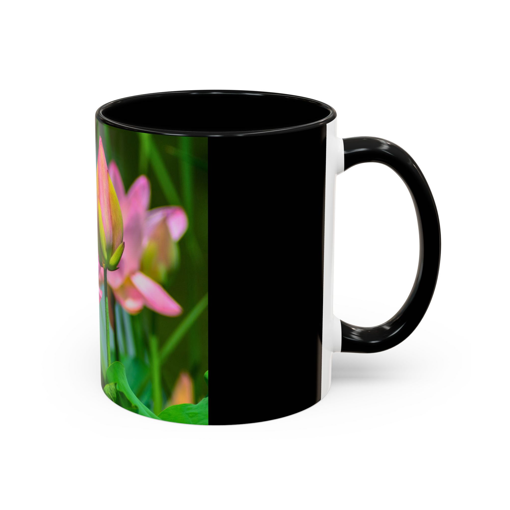 Coffee Mug Lilly on Black - Image 3