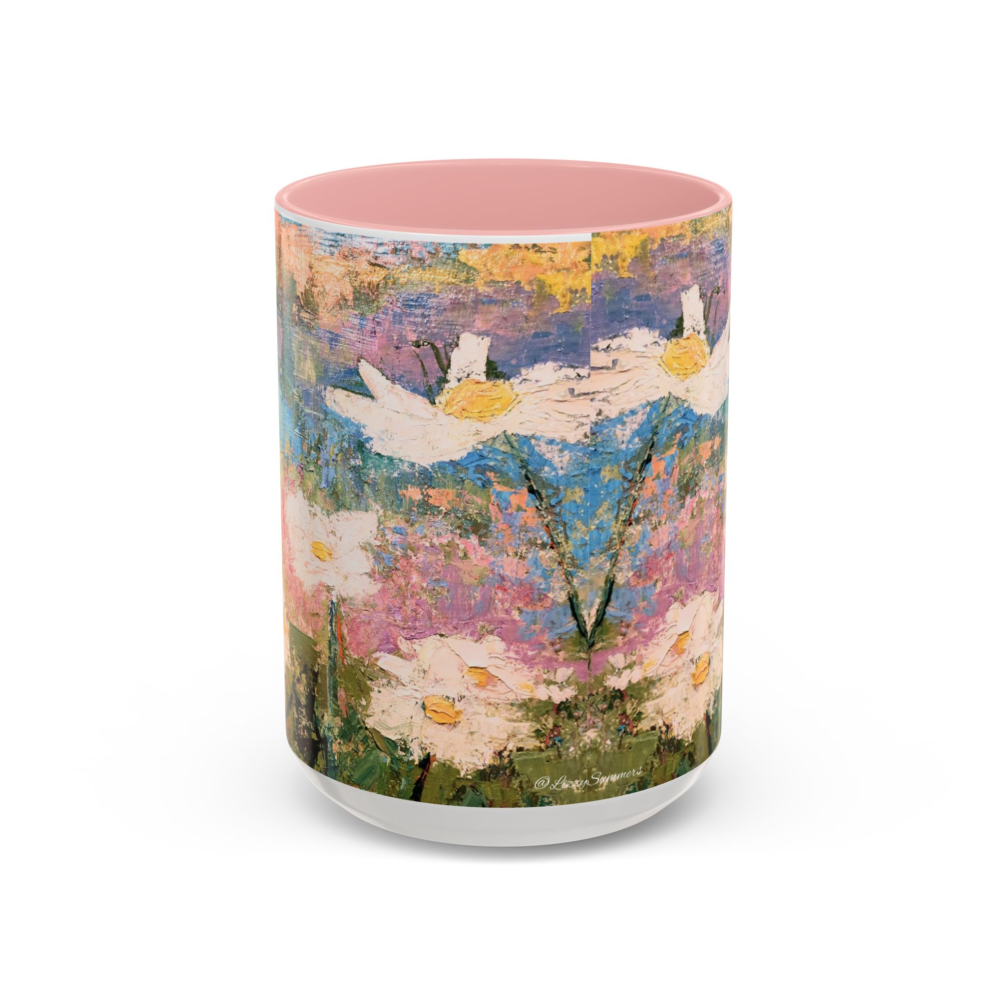 Painted Daisies Accent Coffee Mug - Image 21