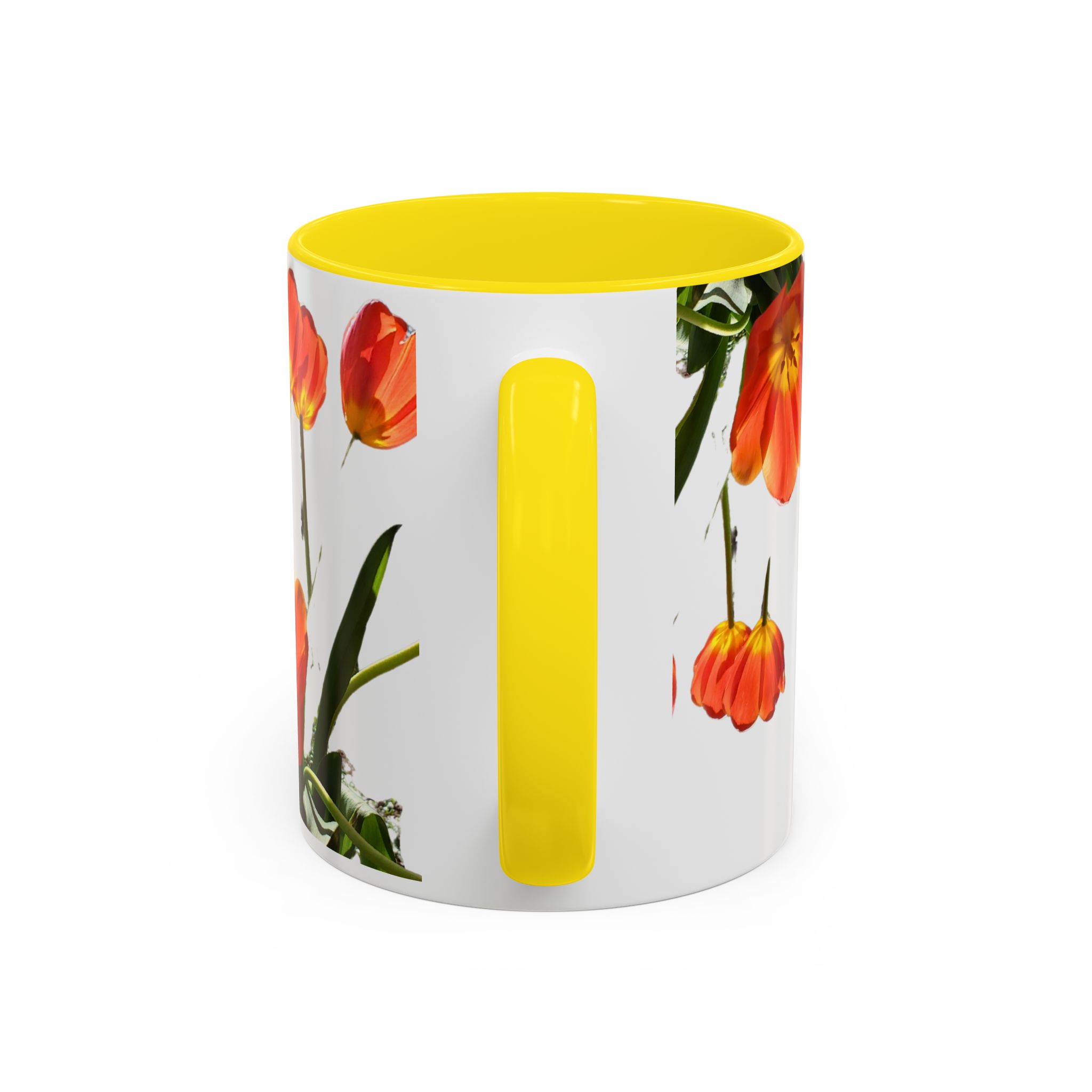 Coffee Mug Tulips on White - Image 24