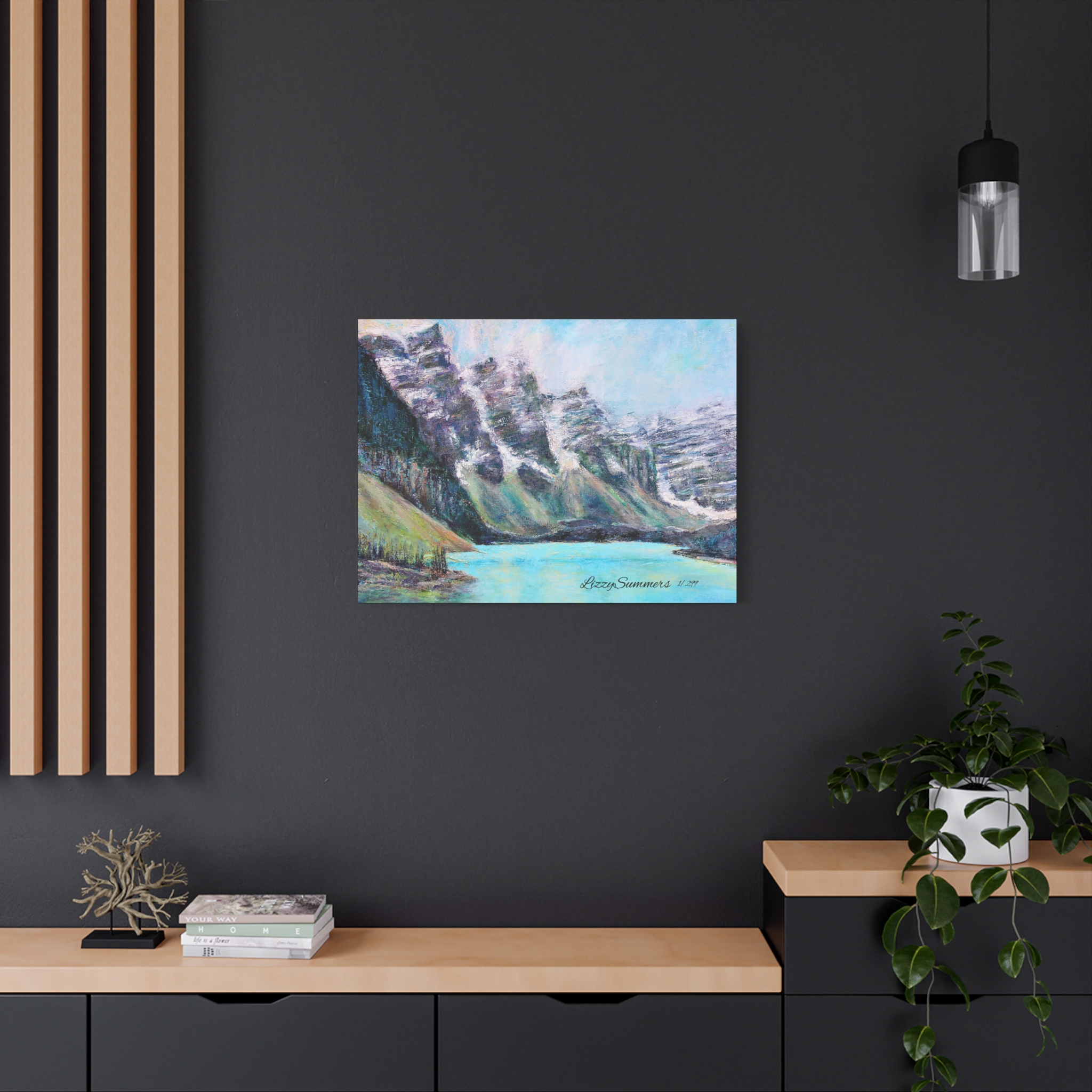 Matte Canvas, Stretched, 1.25" Moraine Lake, Canada - Image 16