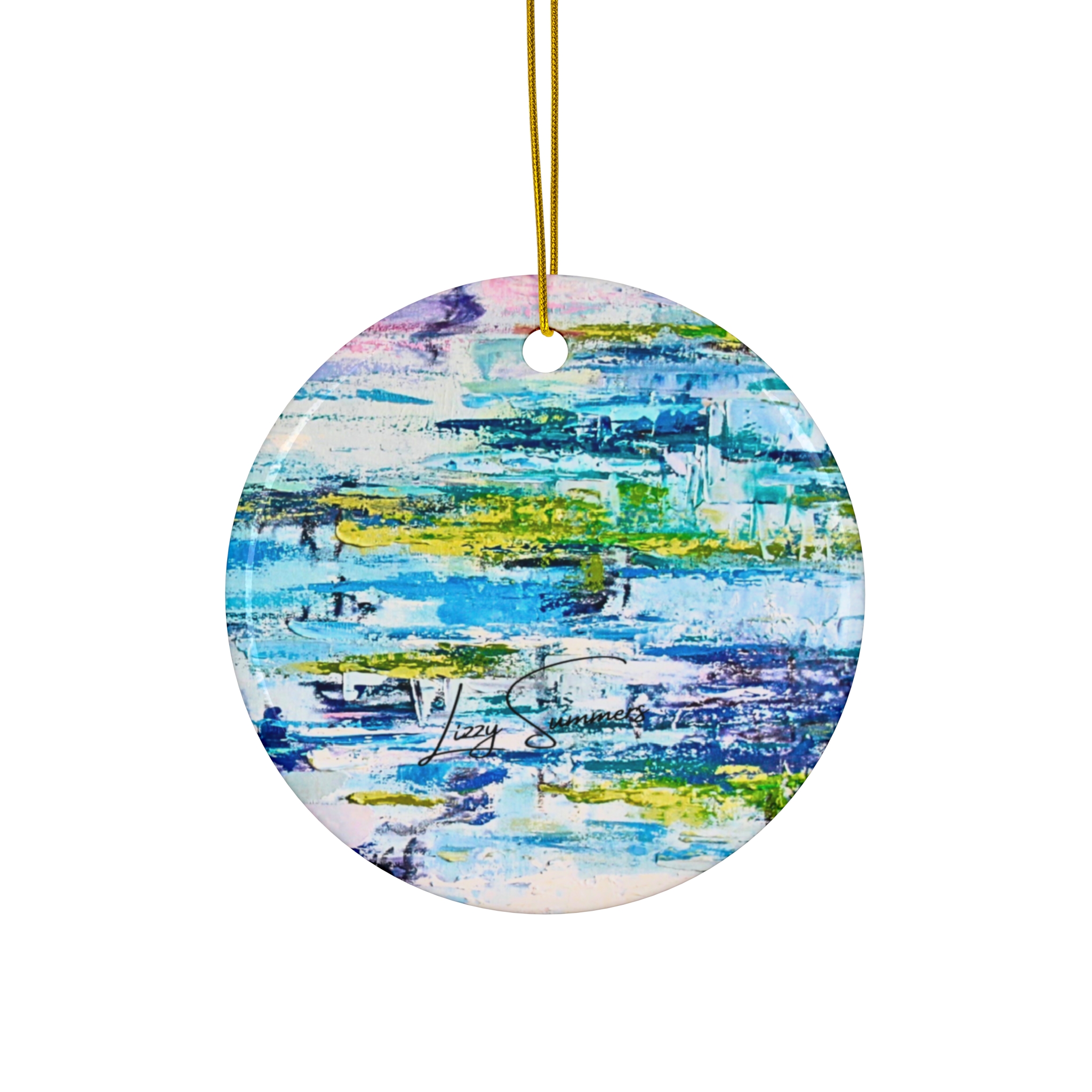 Ornament Blue 4 Shapes - Image 4