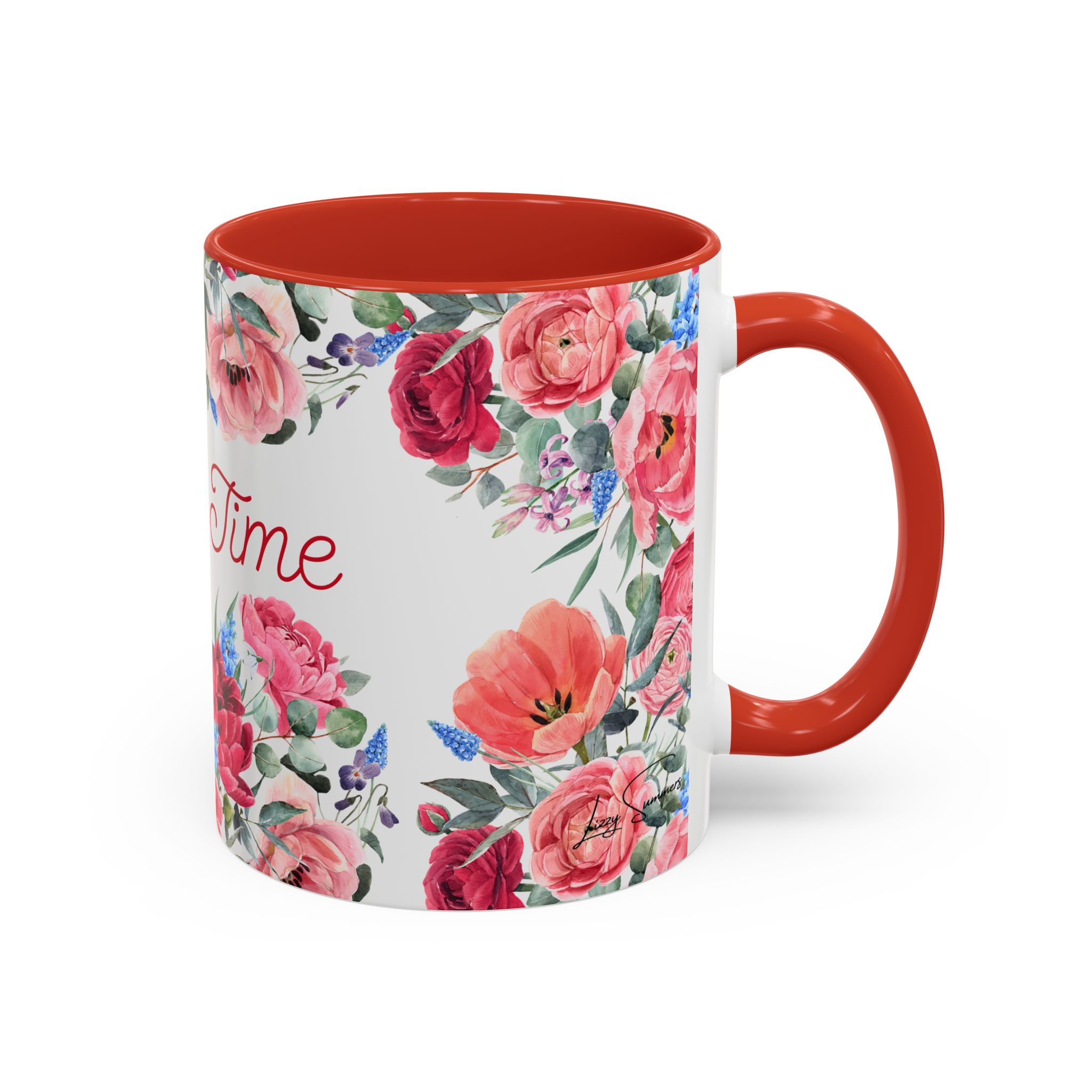 Coffee Mug Bloom Time Pink - Image 6