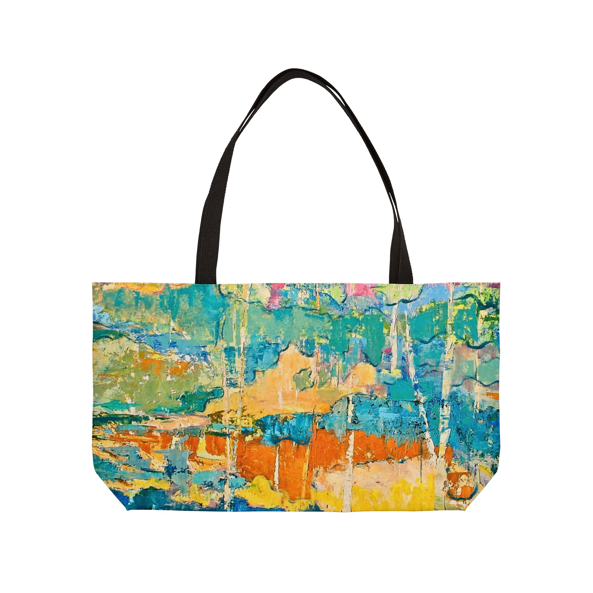 Color Pop Landscape Weekender Tote Bag - Image 2
