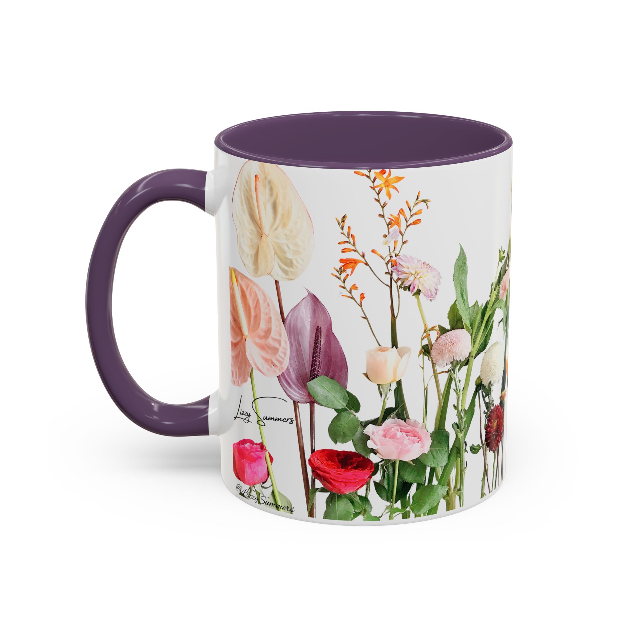 Coffee Mug Bouquet of Flowers - Image 47