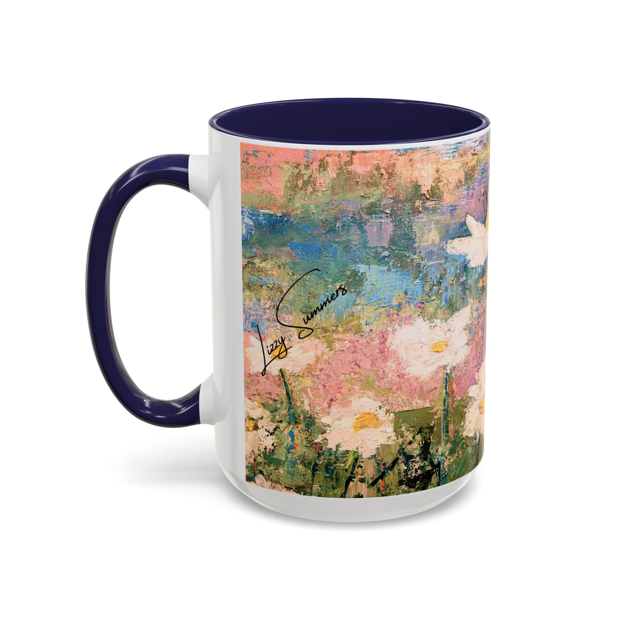 Painted Daisies Accent Coffee Mug - Image 19