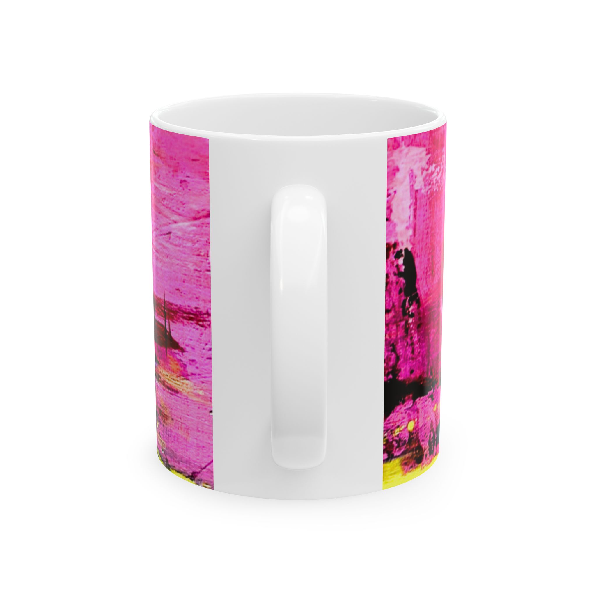Coffee Mug Hot Pink - Image 3