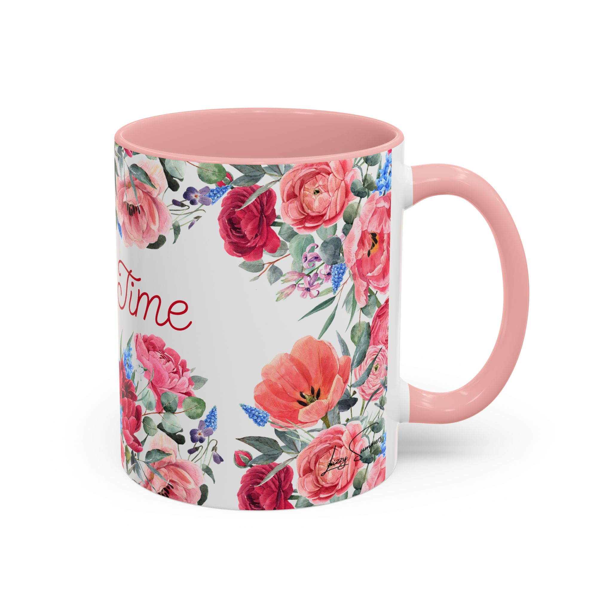 Coffee Mug Bloom Time Pink - Image 2