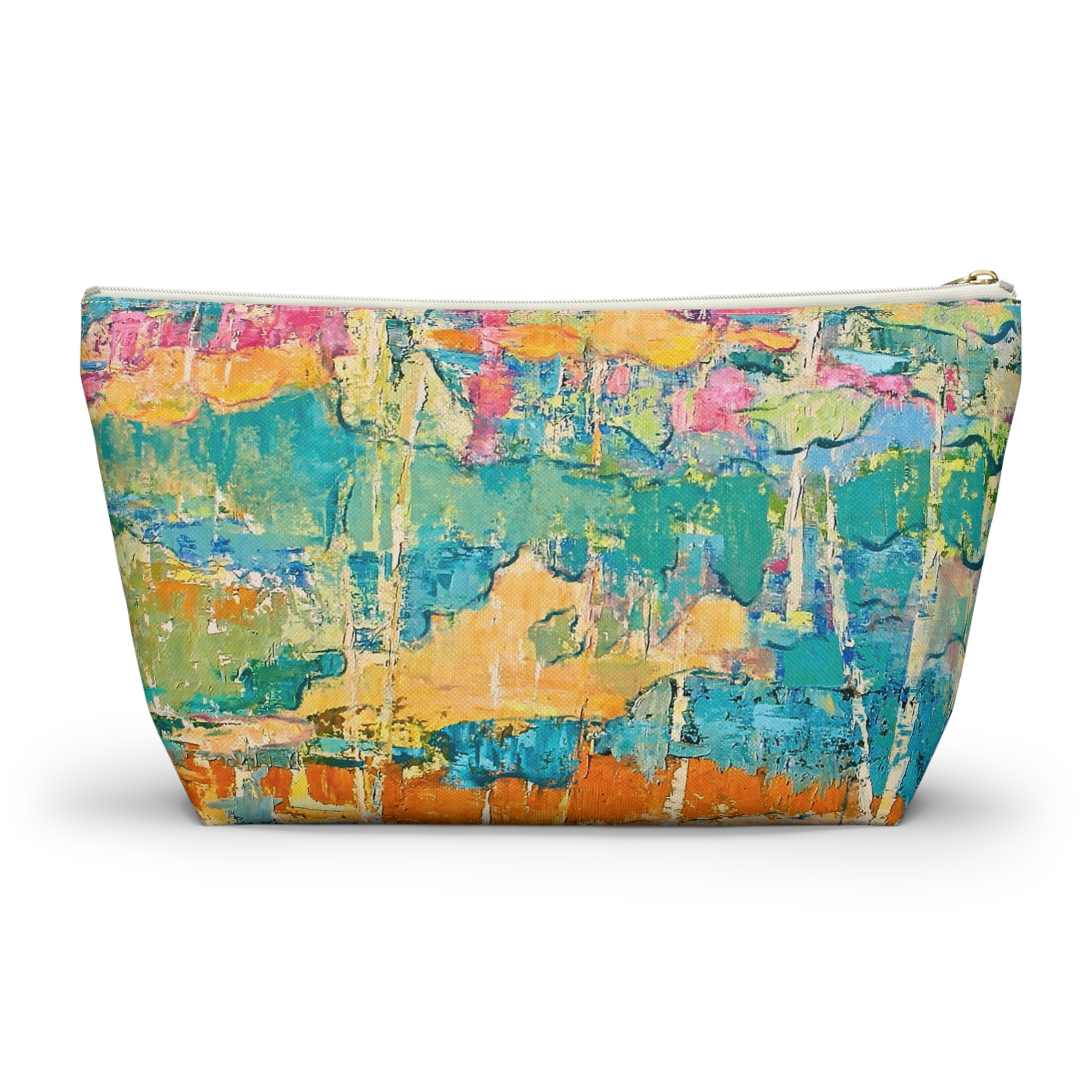 Accessory Pouch w T-bottom Color Pop Landscape - Image 3