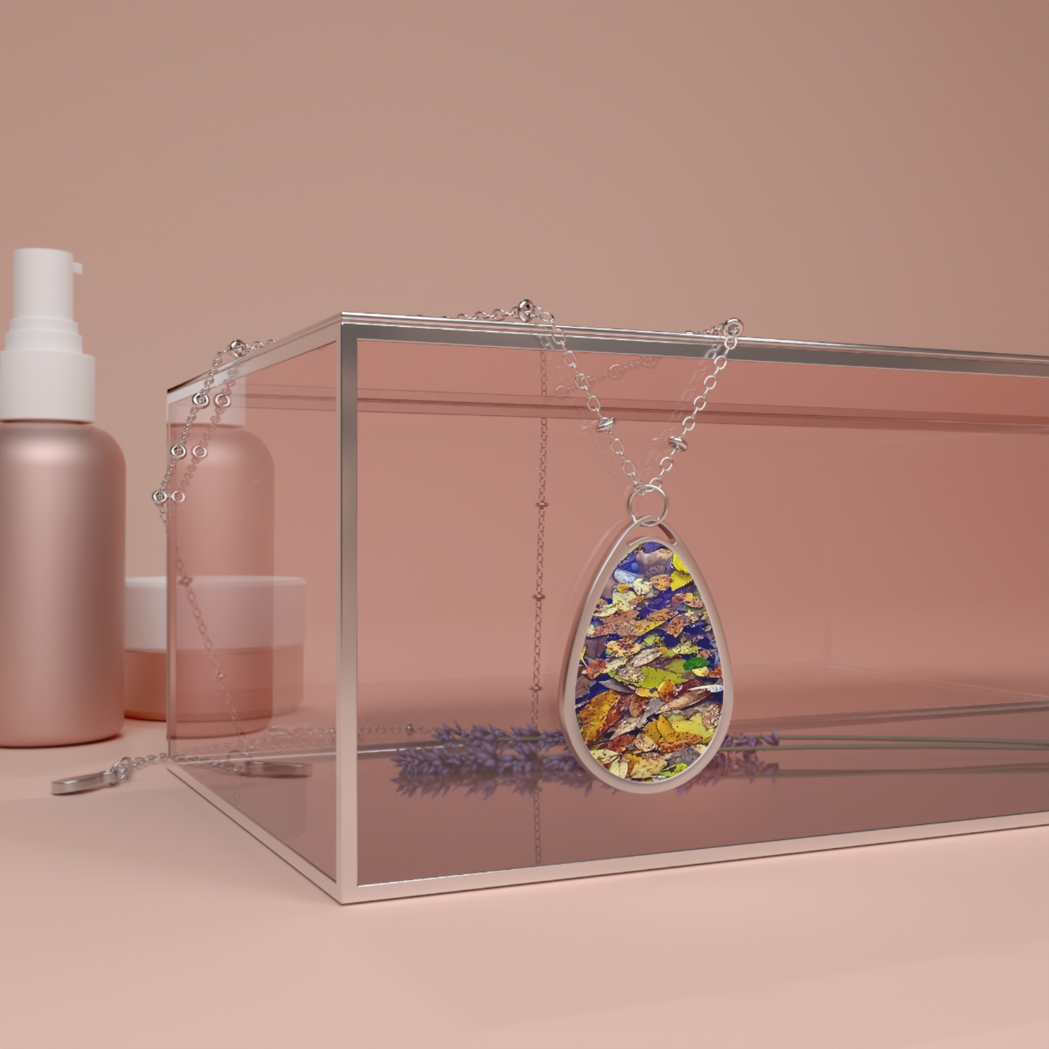 Pendent Gathering Fall Leaves - Image 4