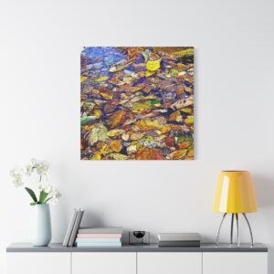 Canvas Print - Collecting Leaves