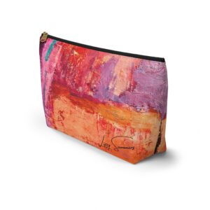 Warm Orange Accessory Pouch
