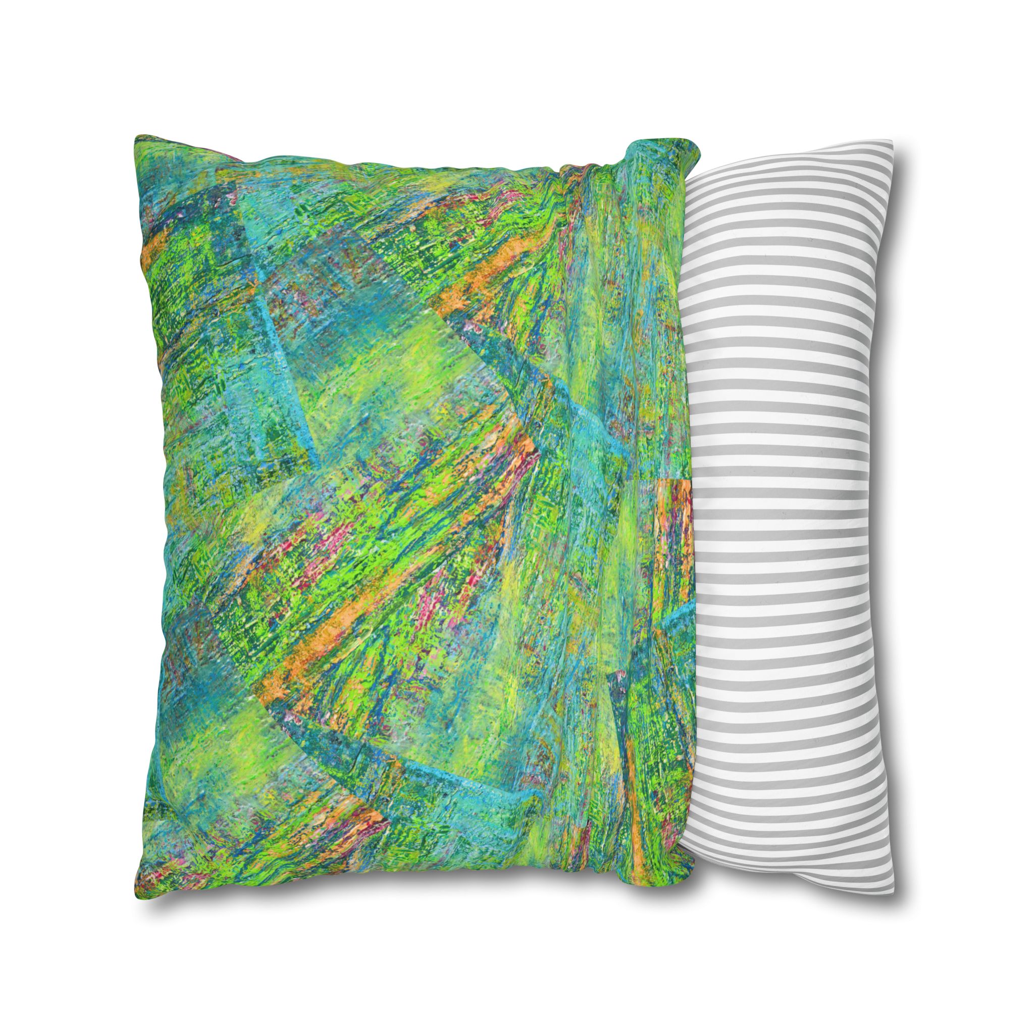 Canvas Pillowcase — Shimmering Teal - Image 19