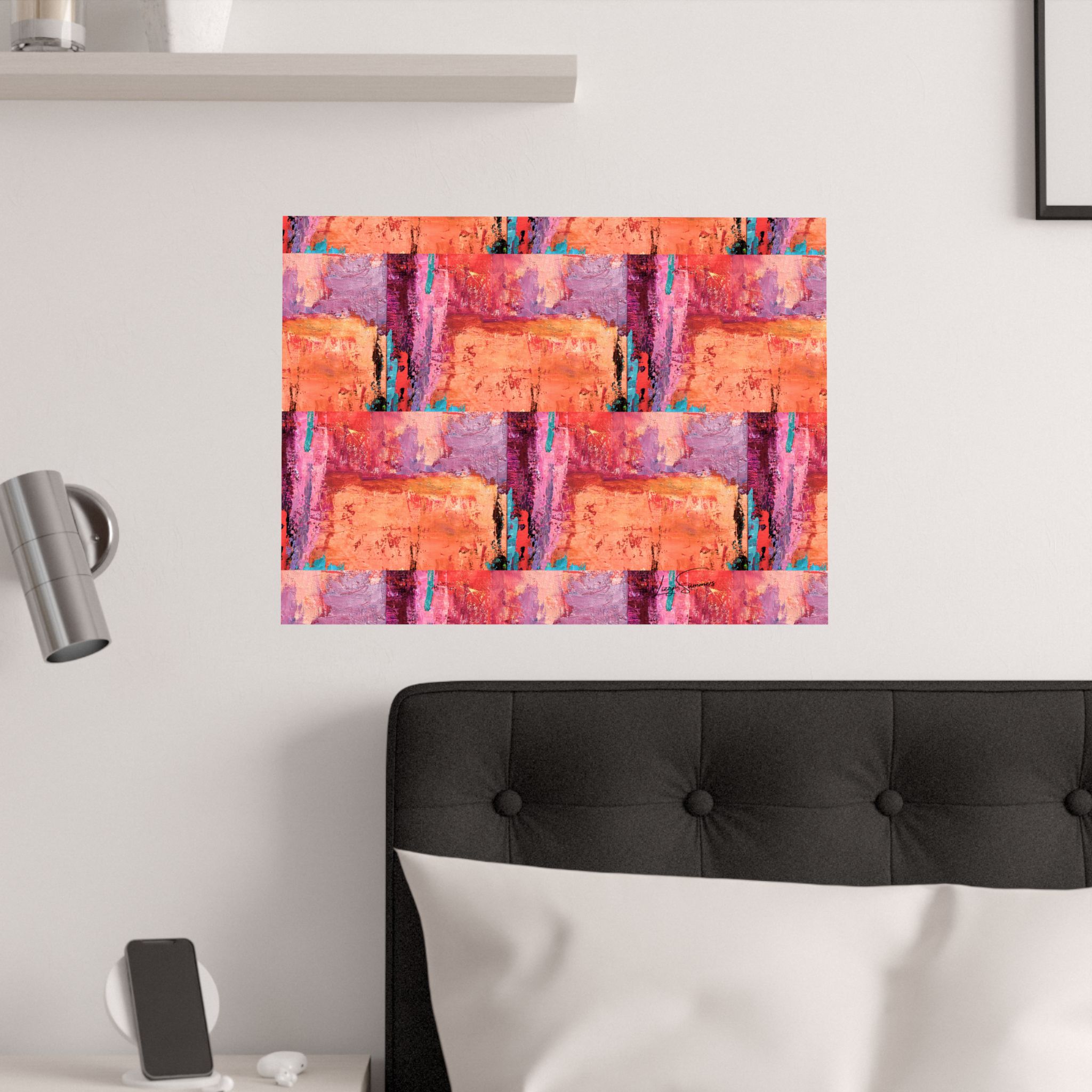 Poster Warm Orange Abstract - Image 7