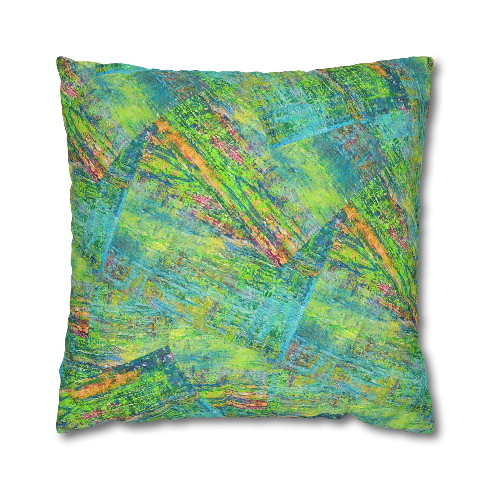 Canvas Pillowcase — Shimmering Teal - Image 25